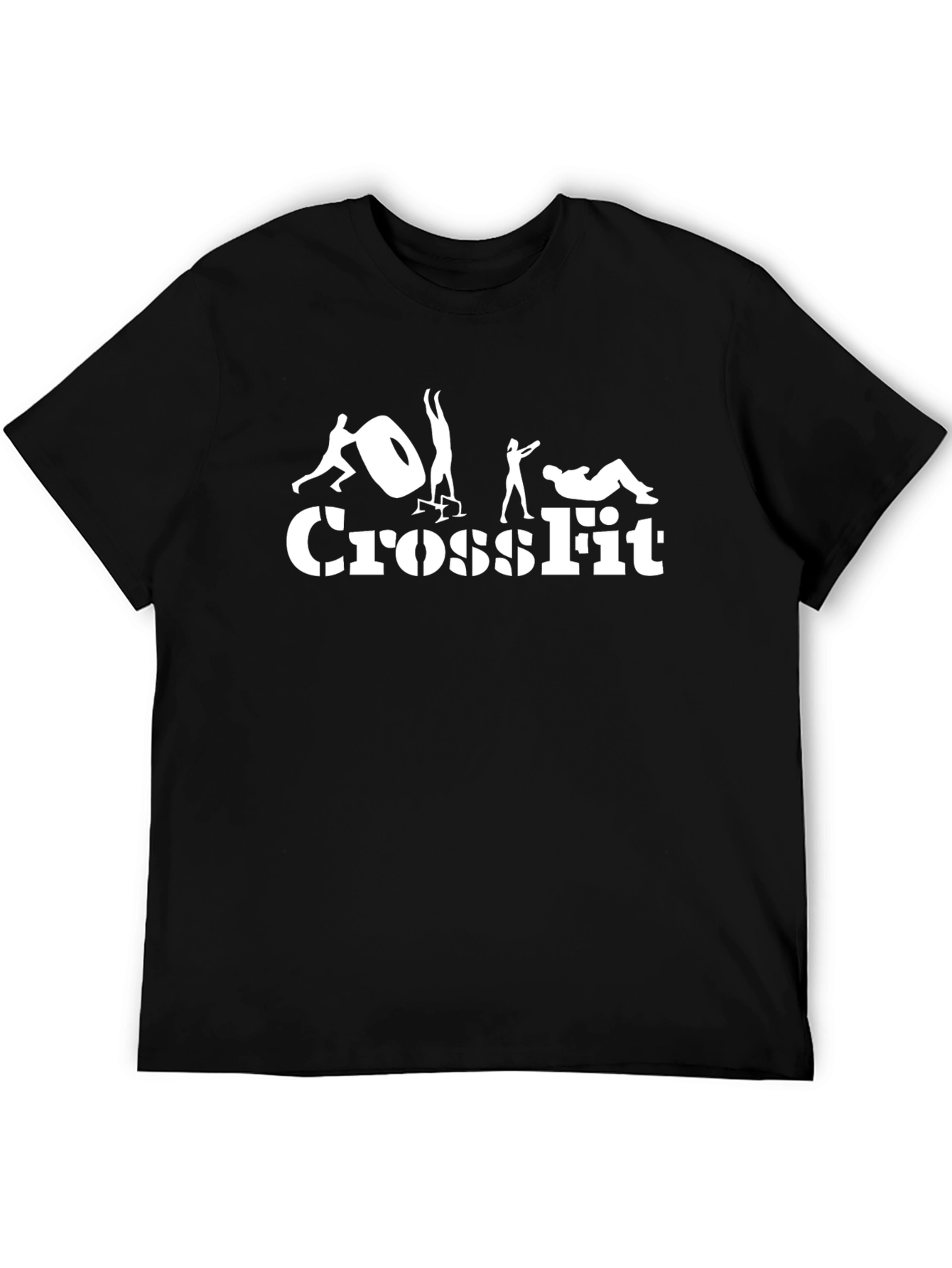 Crossfit Training Black T-Shirt