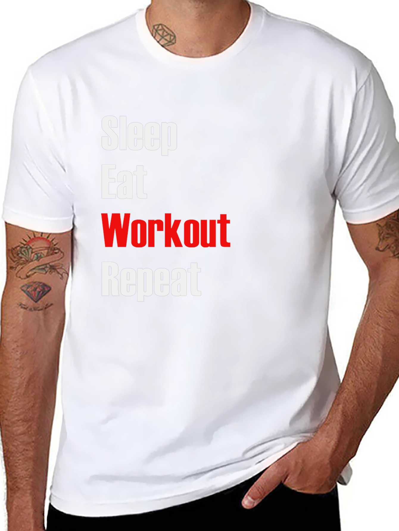 Sleep Eat Workout Repeat T-Shirt
