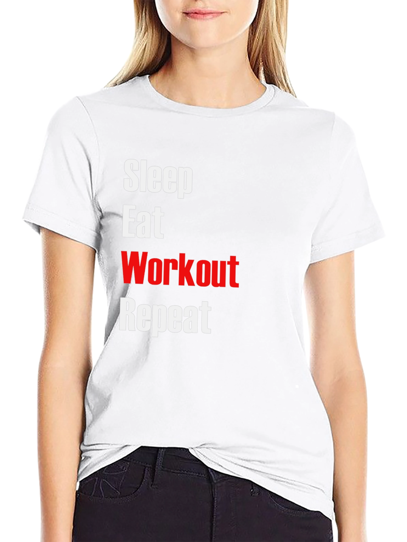Sleep Eat Workout Repeat T-Shirt