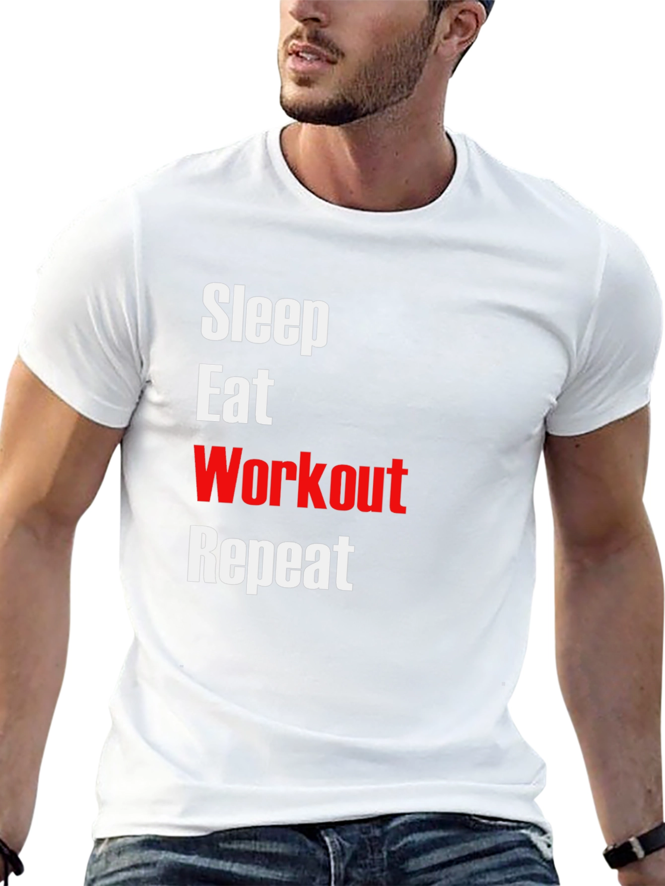 Sleep Eat Workout Repeat T-Shirt