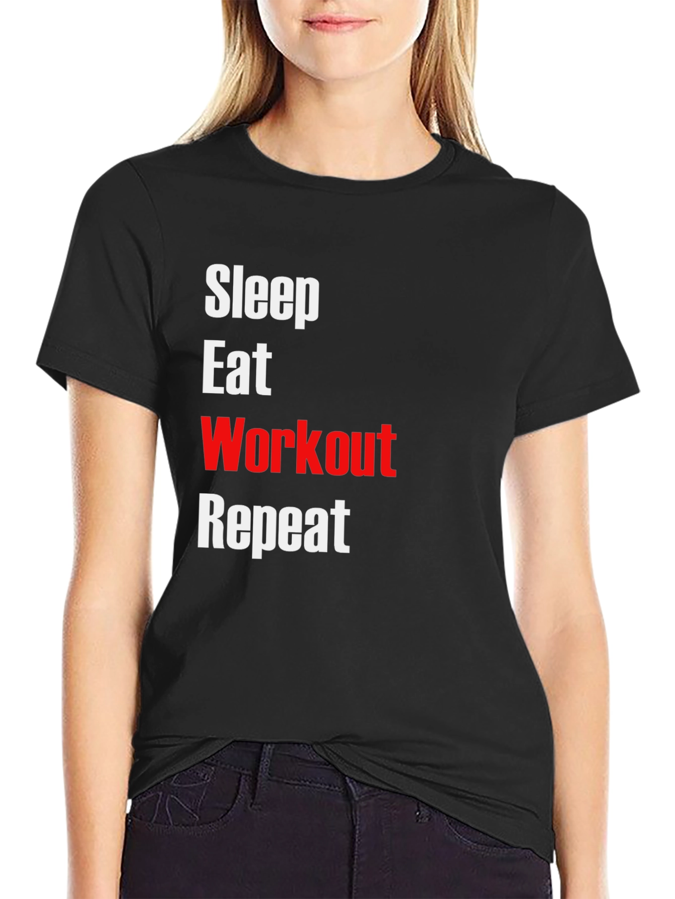 Sleep Eat Workout Repeat T-Shirt