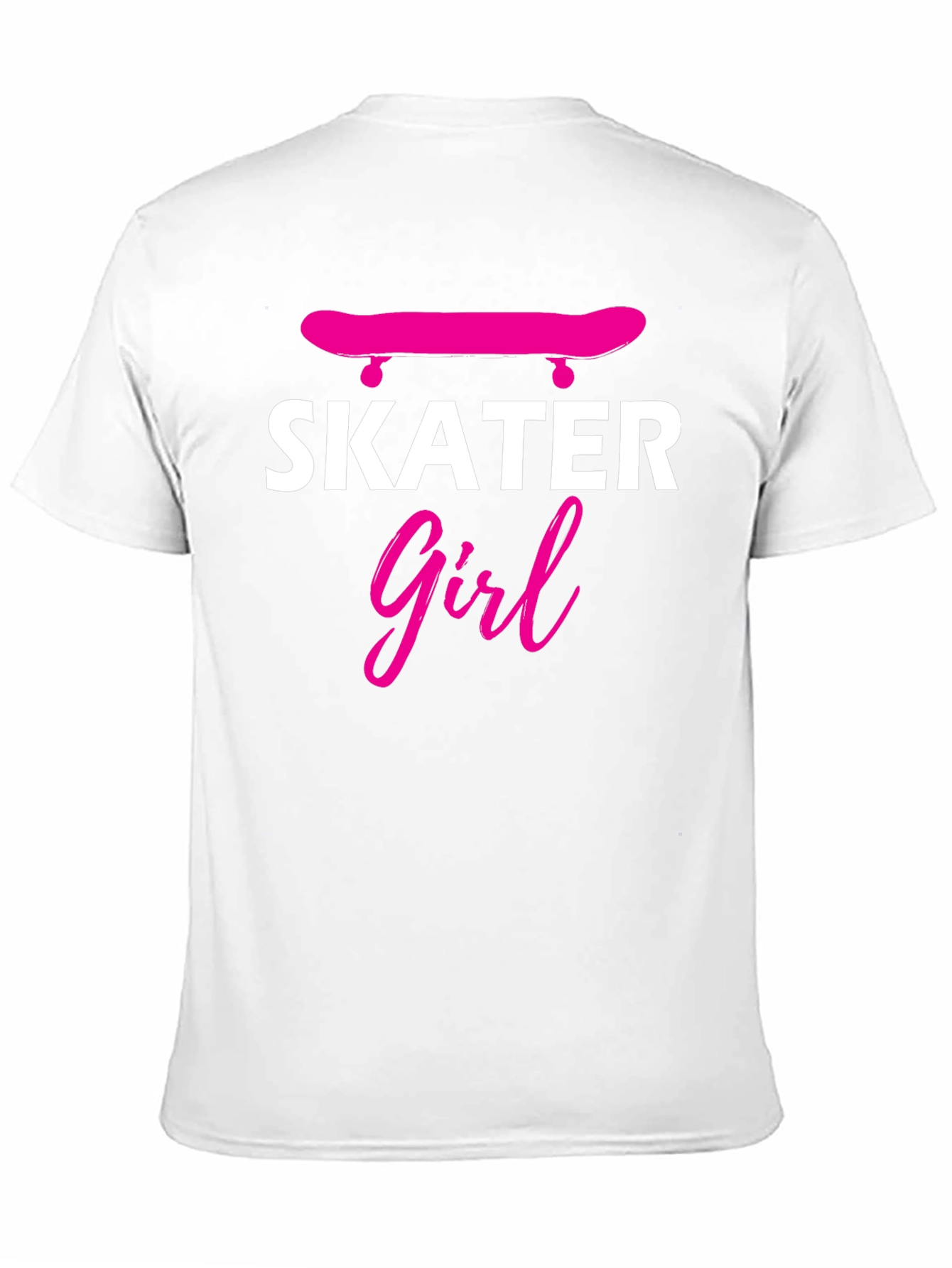 Skater Girl Graphic T-Shirt - Trendy Skateboarding Tee