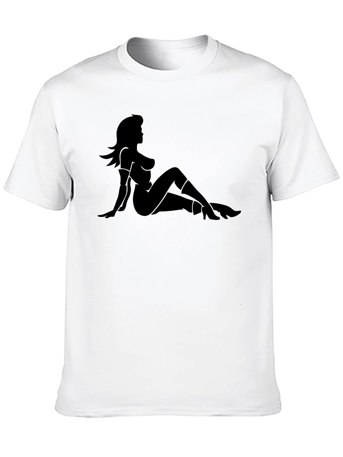 Silhouette Graphic Tee - Classic Black T-Shirt