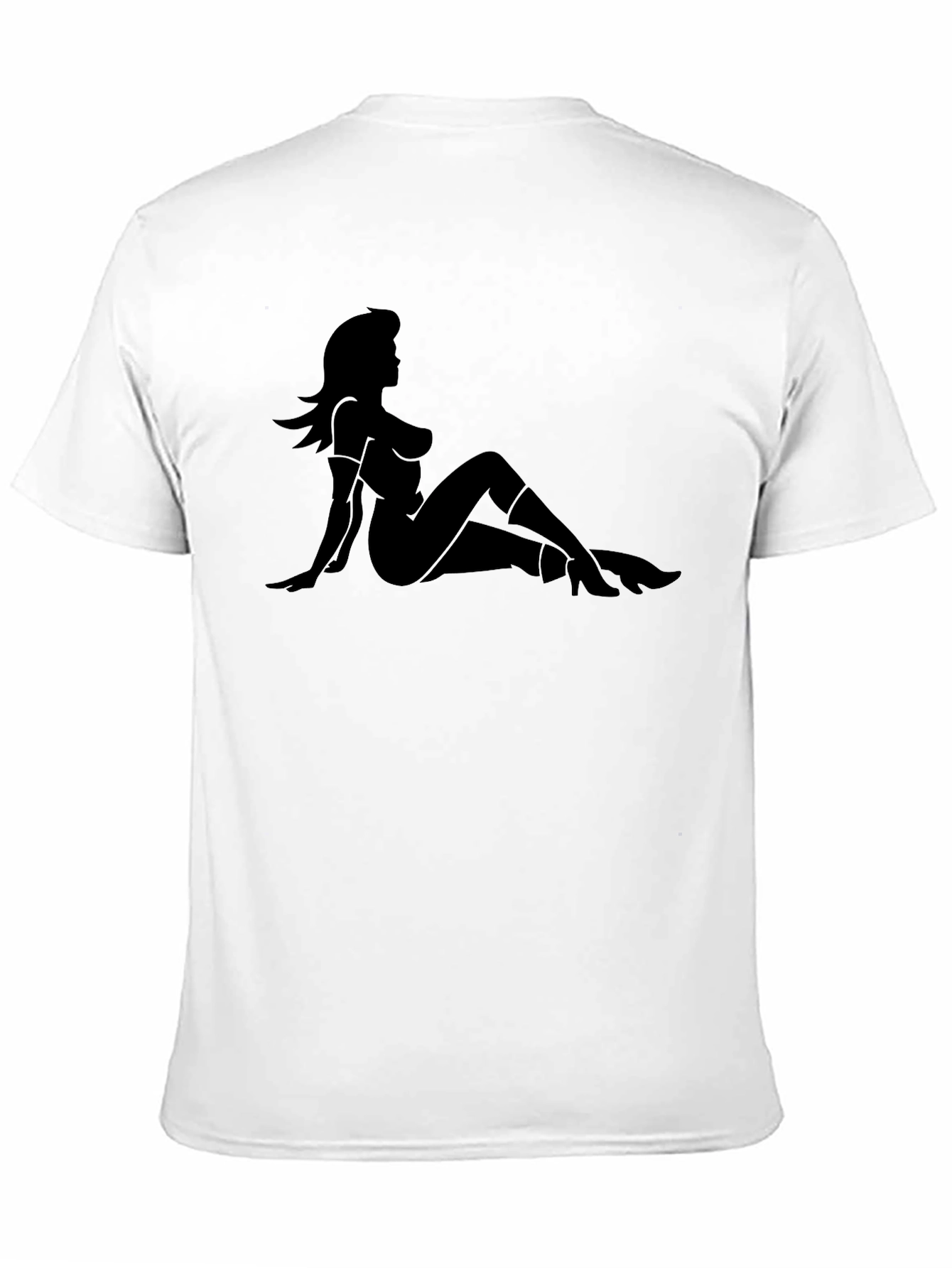 Silhouette Graphic Tee - Classic Black T-Shirt