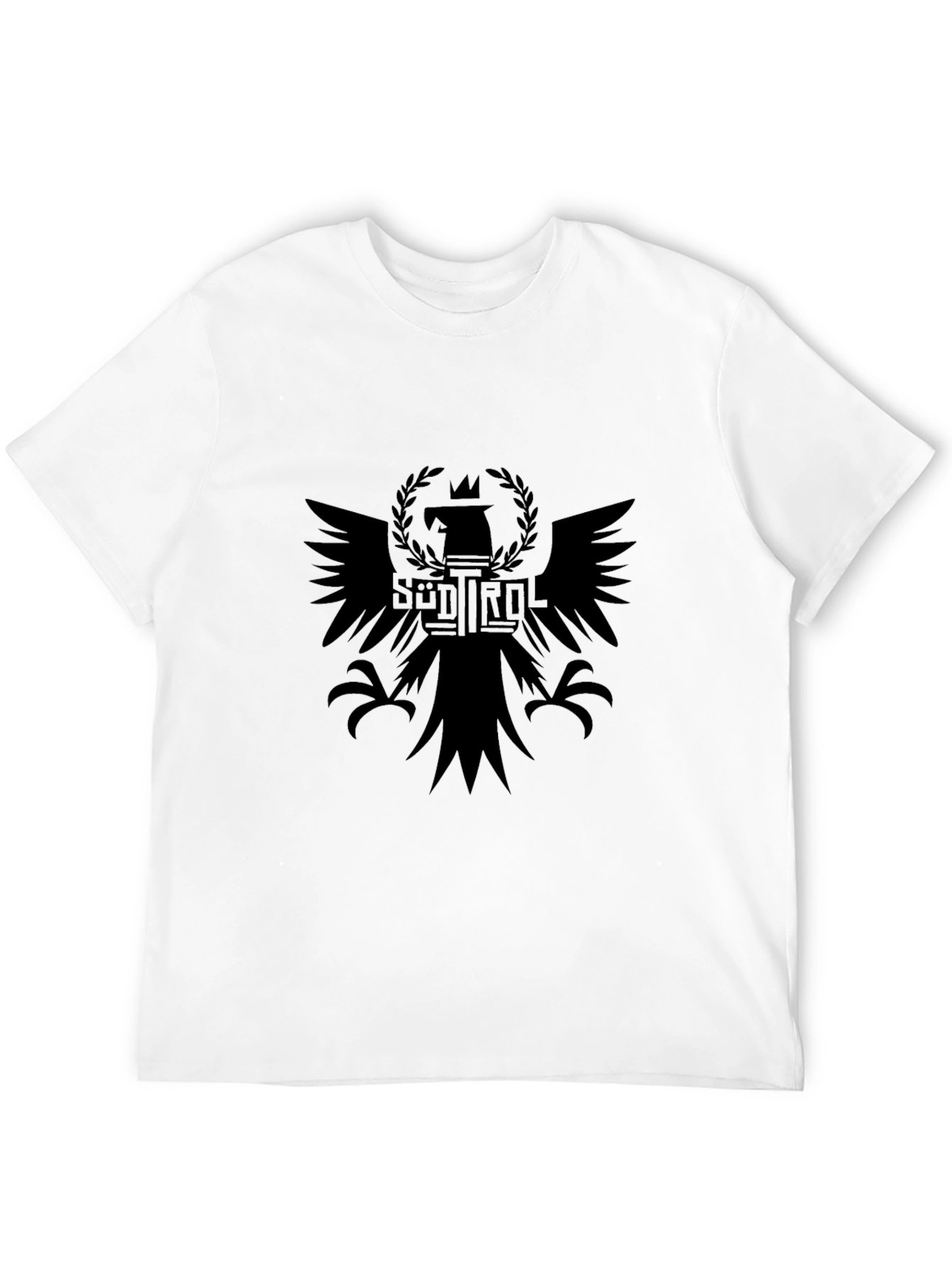 South Tyrol Eagle Crest Black T-Shirt