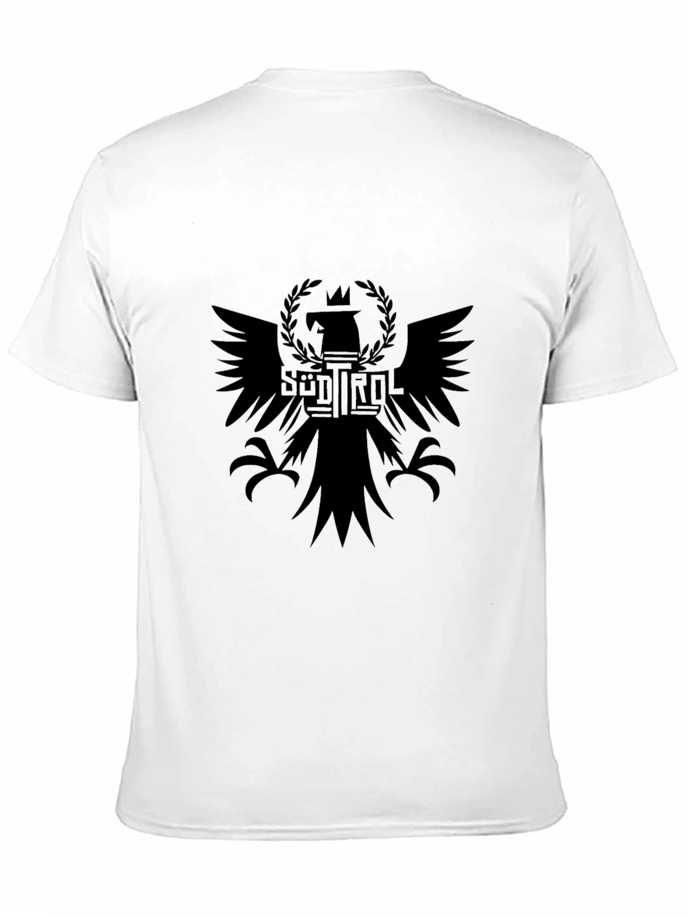 South Tyrol Eagle Crest Black T-Shirt