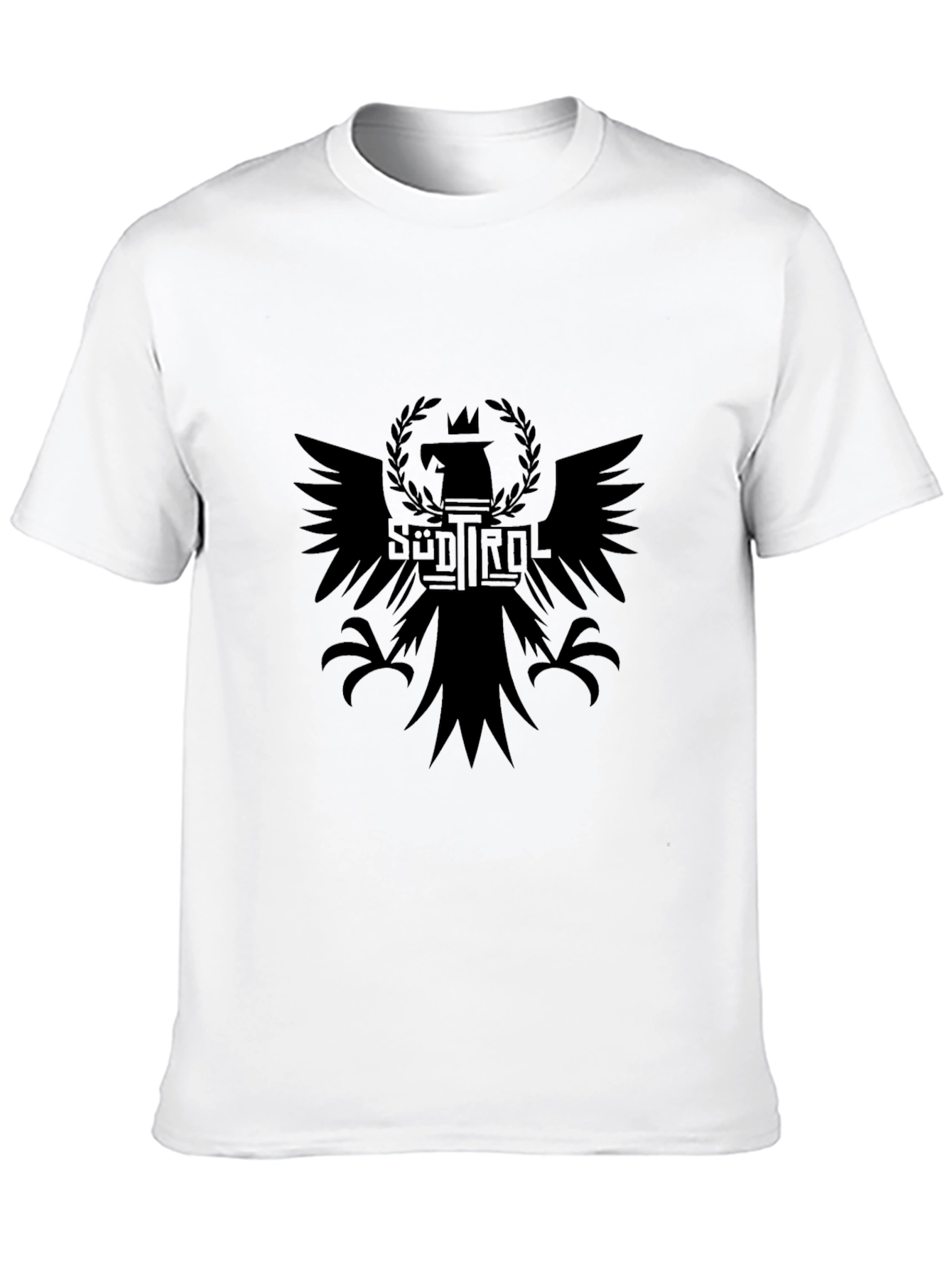 South Tyrol Eagle Crest Black T-Shirt