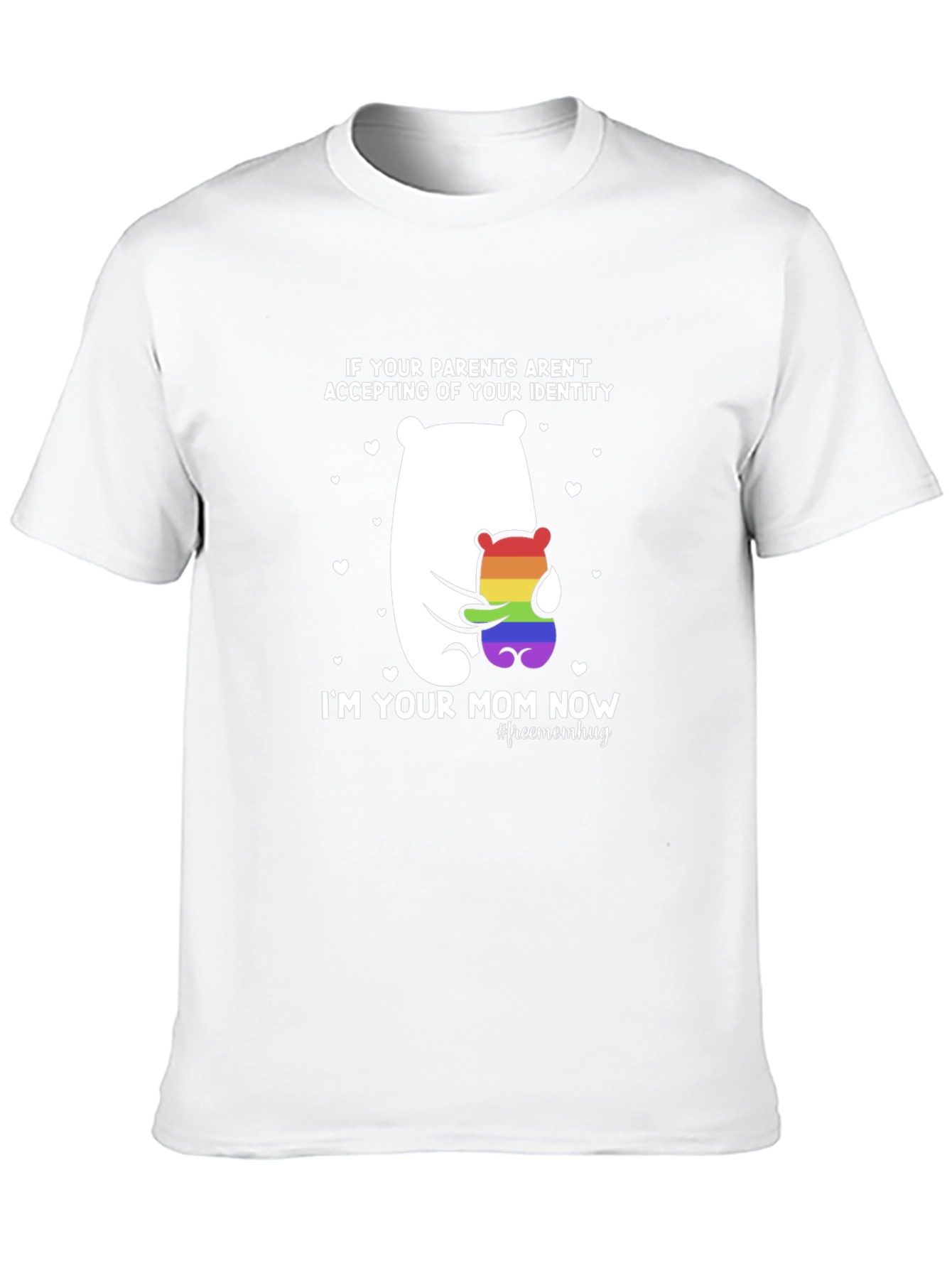 LGBT Pride Mom Hug T-Shirt