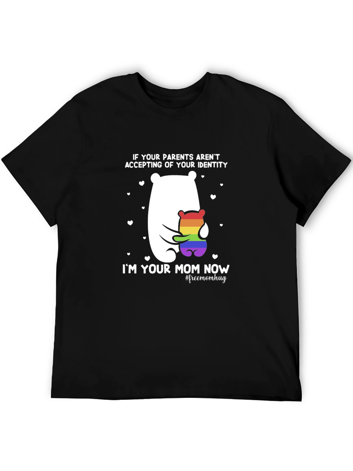 LGBT Pride Mom Hug T-Shirt