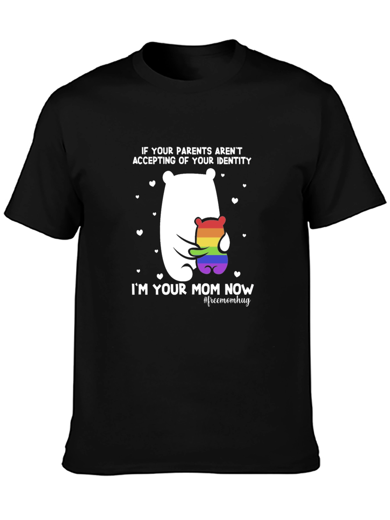 LGBT Pride Mom Hug T-Shirt
