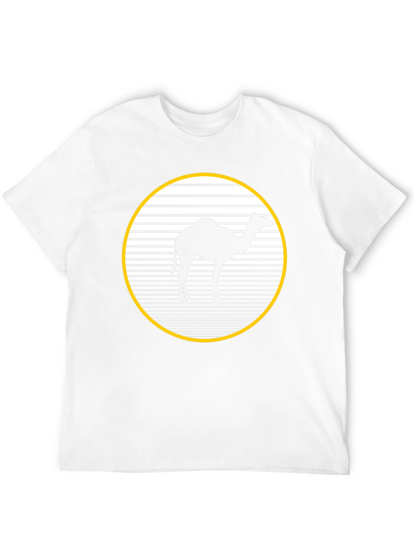 Camel Silhouette T-Shirt - Black Graphic Tee