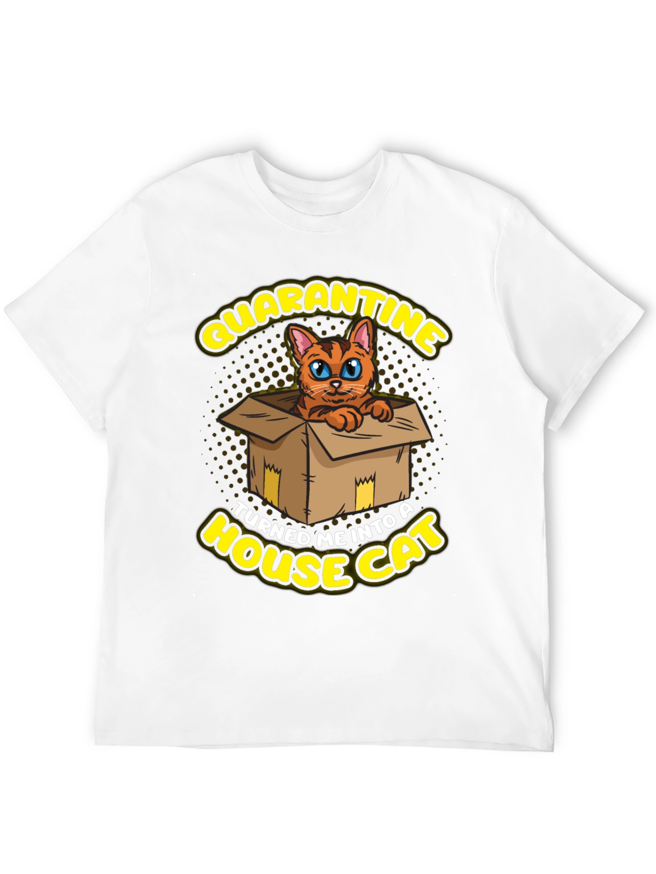 Quarantine House Cat Graphic Tee