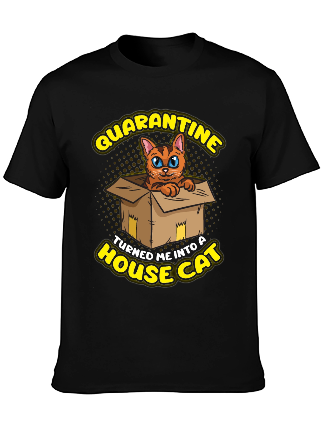 Quarantine House Cat Graphic Tee