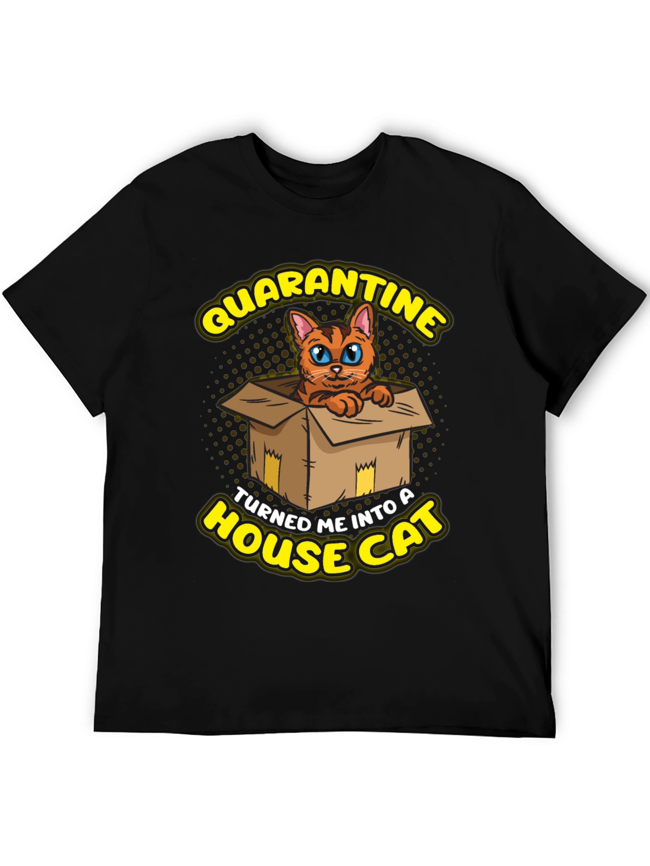 Quarantine House Cat Graphic Tee
