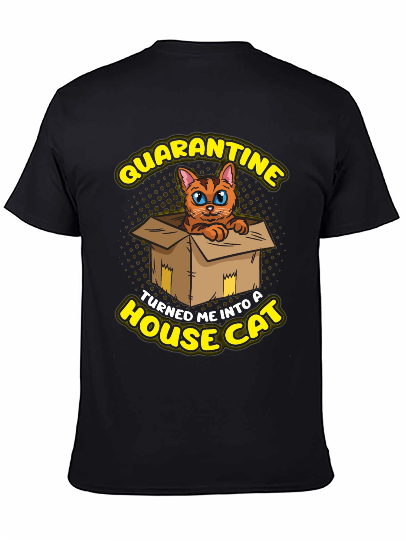 Quarantine House Cat Graphic Tee