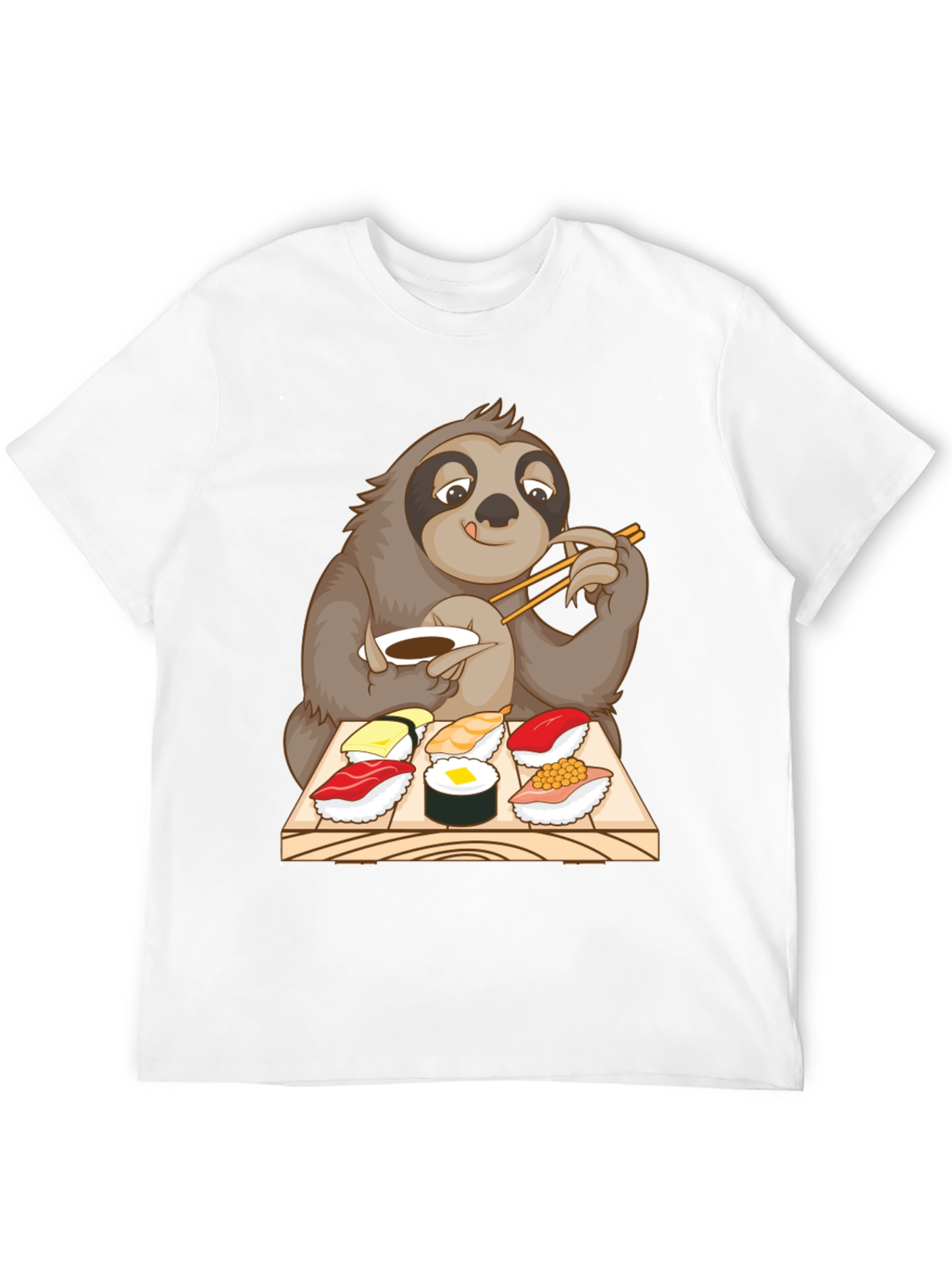Sloth Sushi T-Shirt - Cute & Funny Animal Tee