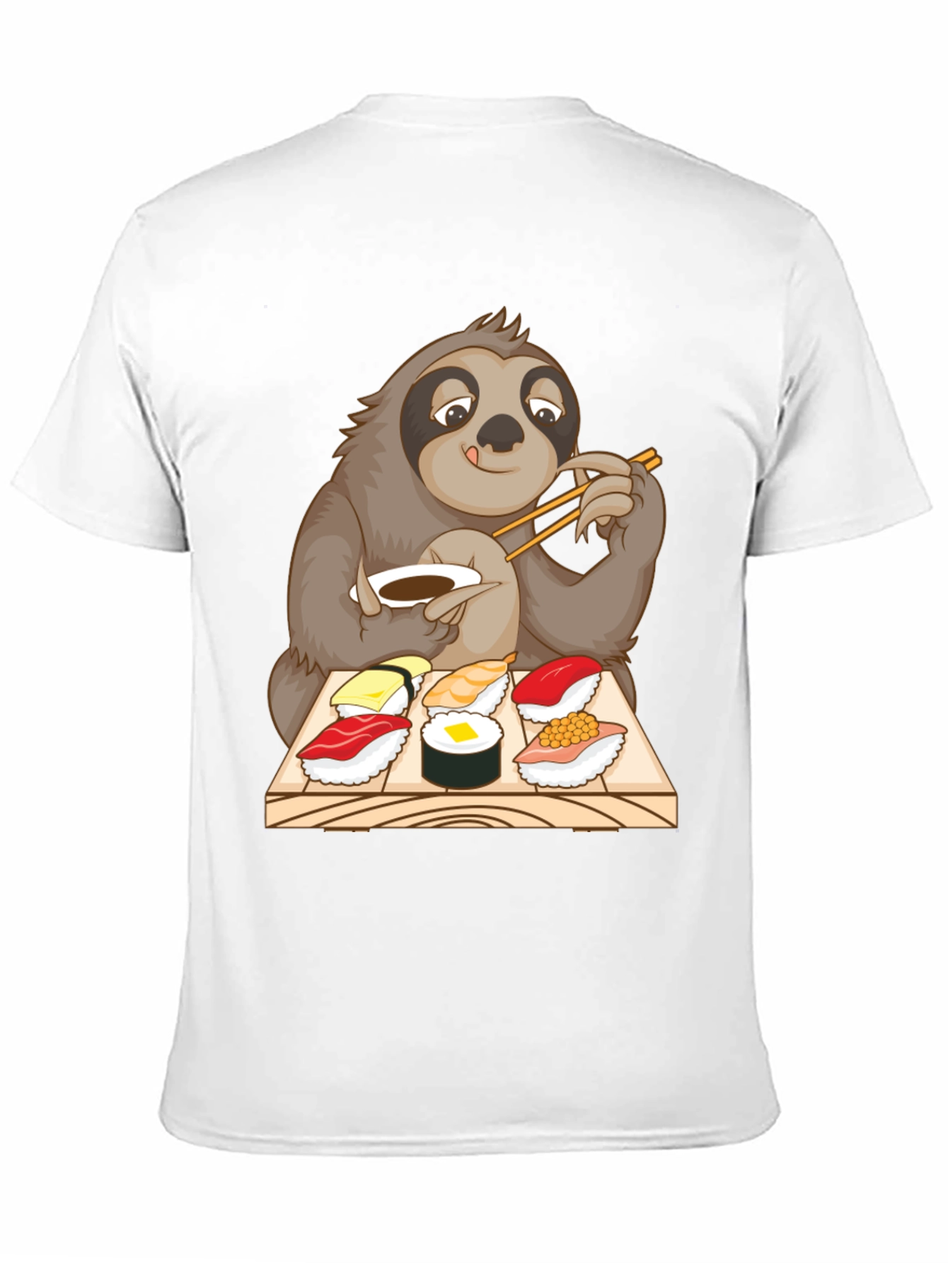Sloth Sushi T-Shirt - Cute & Funny Animal Tee