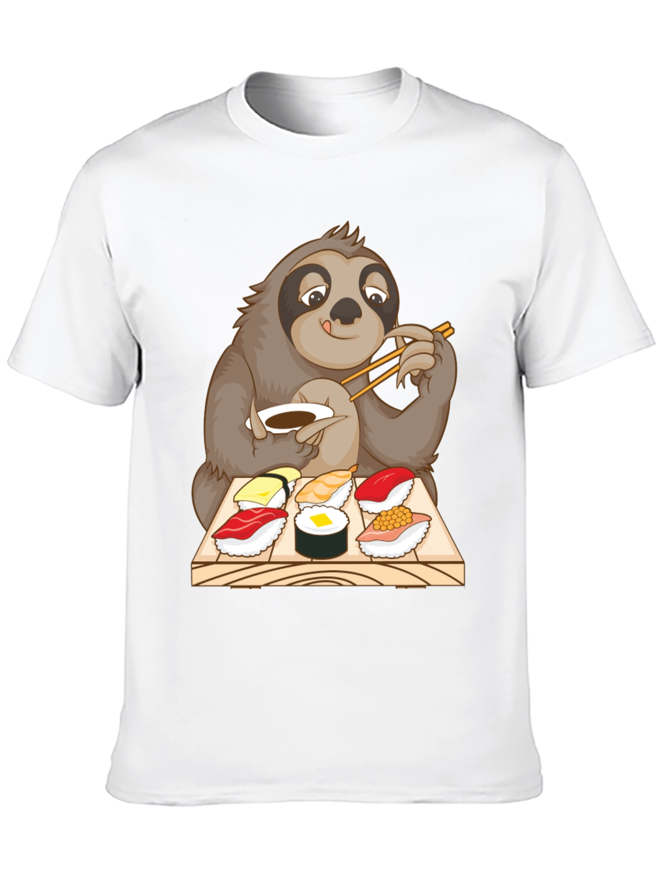 Sloth Sushi T-Shirt - Cute & Funny Animal Tee