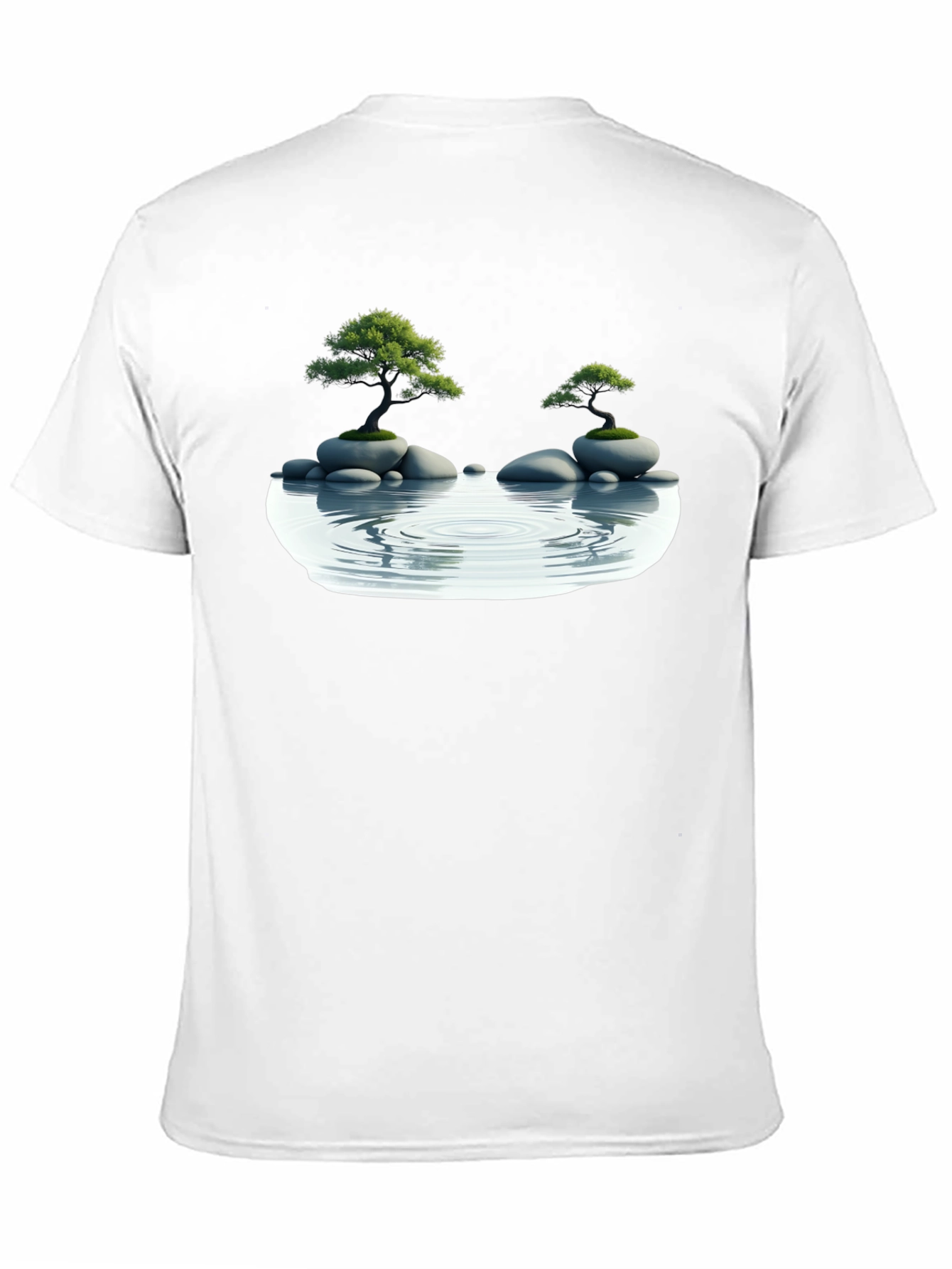 Zen Garden T-Shirt - Relaxed Fit Black Tee