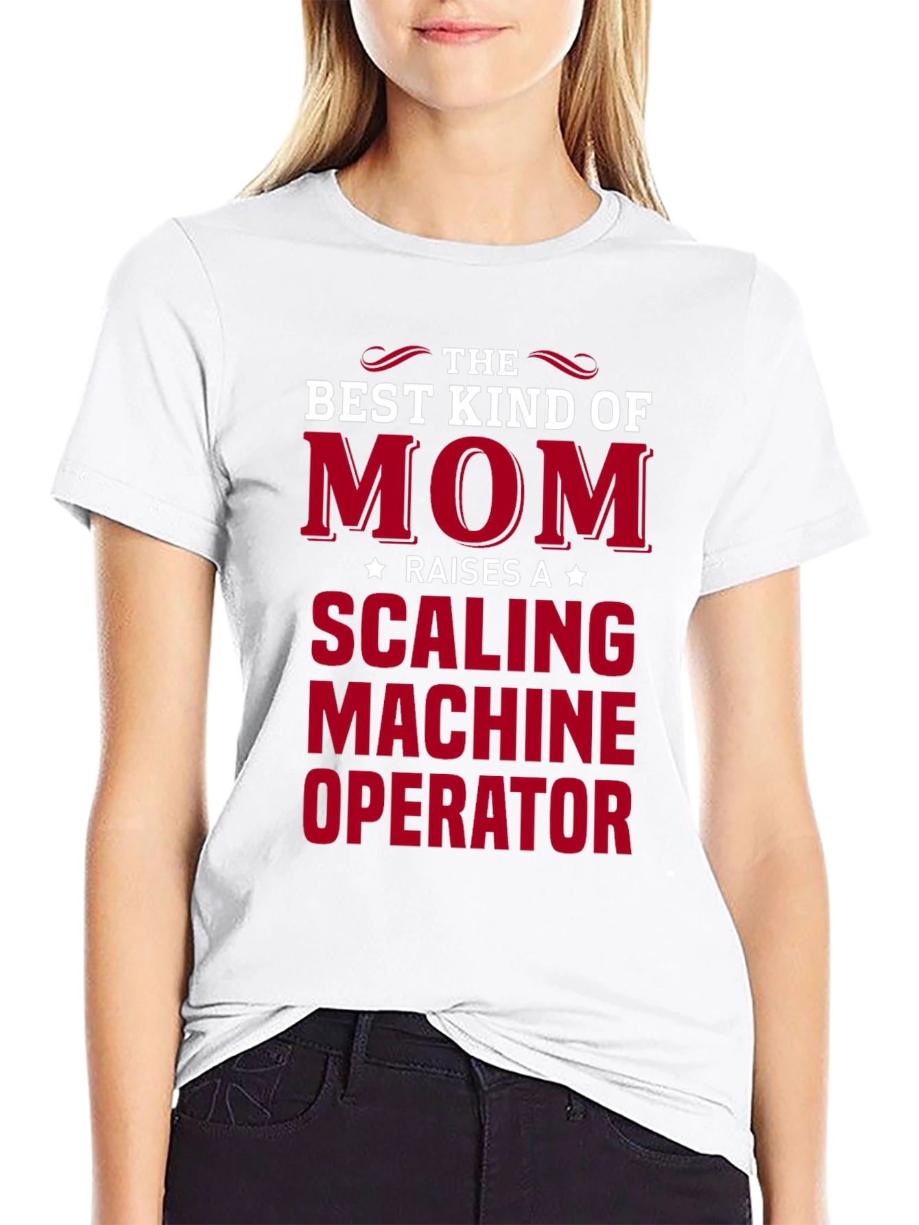 Best Kind of Mom Scaling Machine Operator T-Shirt