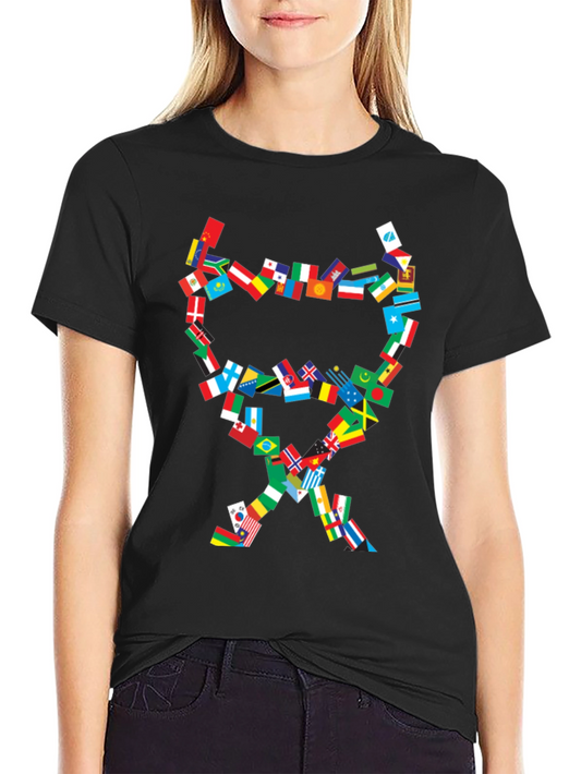 Global Flags T-Shirt - World Pride Design
