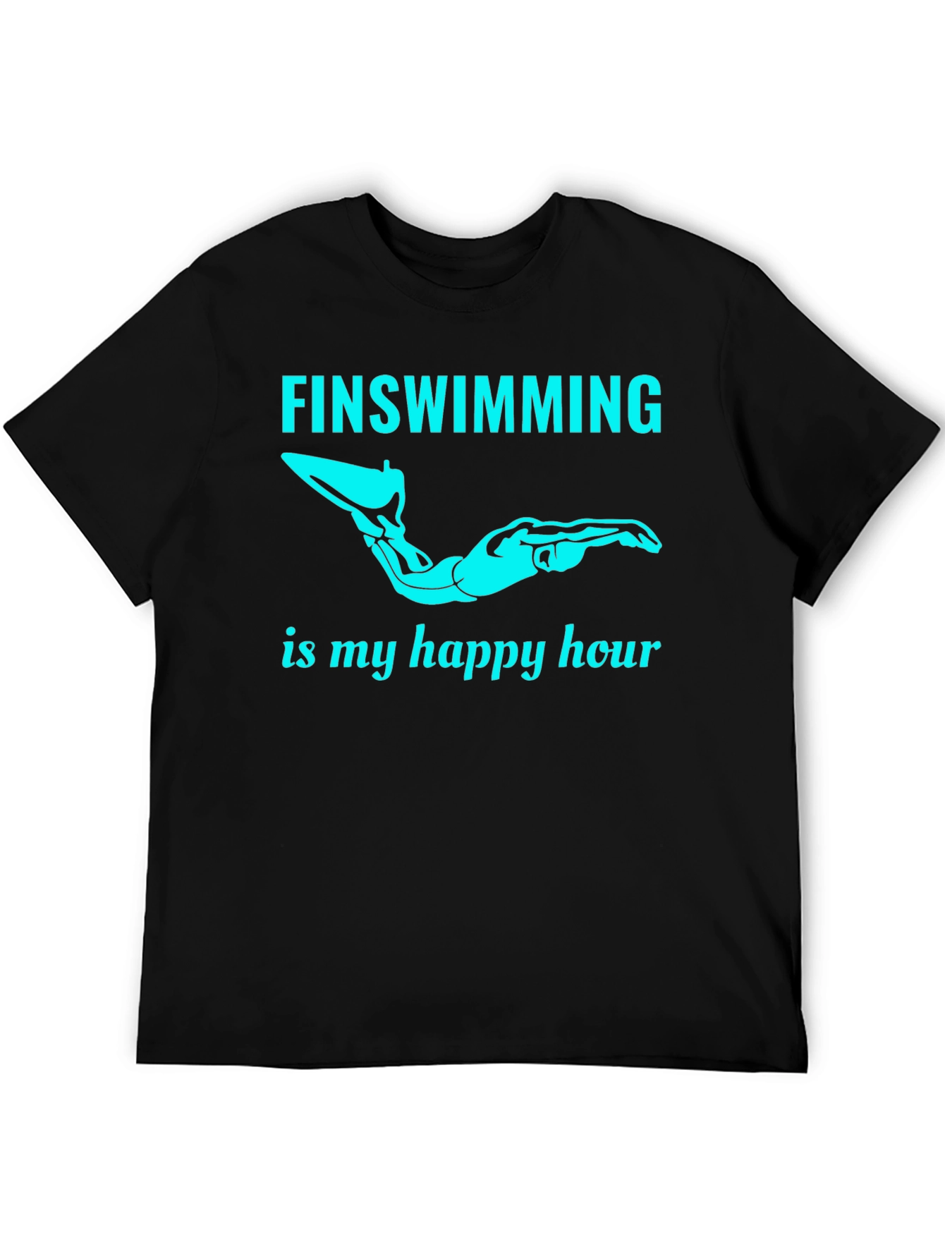 Fin Swimming Happy Hour T-Shirt