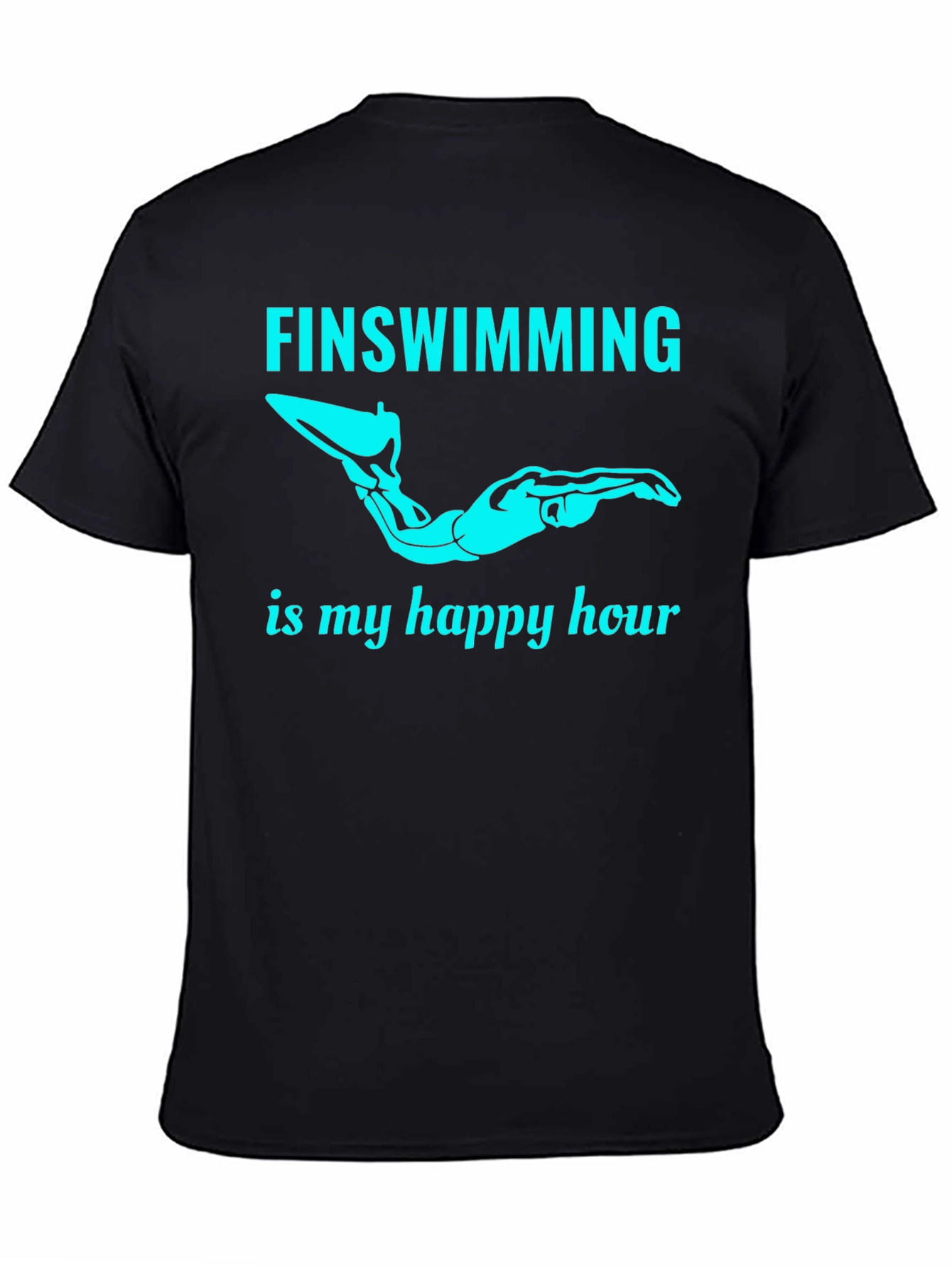 Fin Swimming Happy Hour T-Shirt