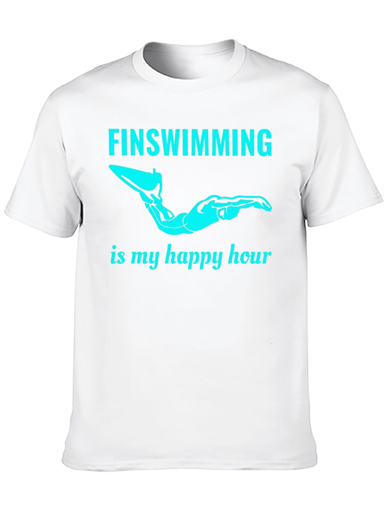 Fin Swimming Happy Hour T-Shirt