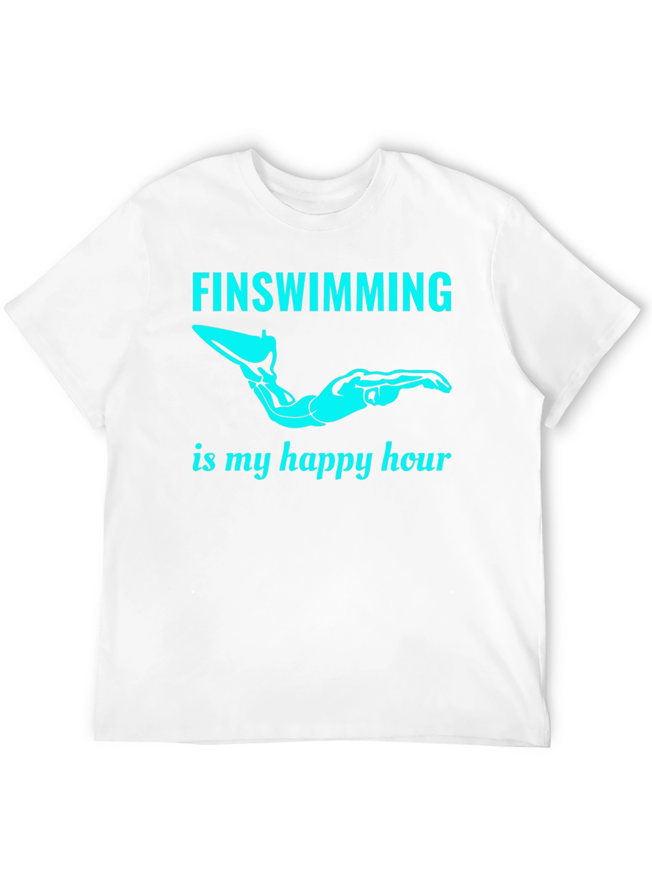 Fin Swimming Happy Hour T-Shirt