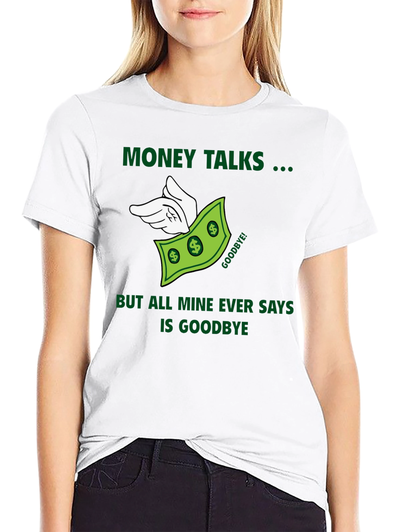 Money Talks T-Shirt - Funny Graphic Tee