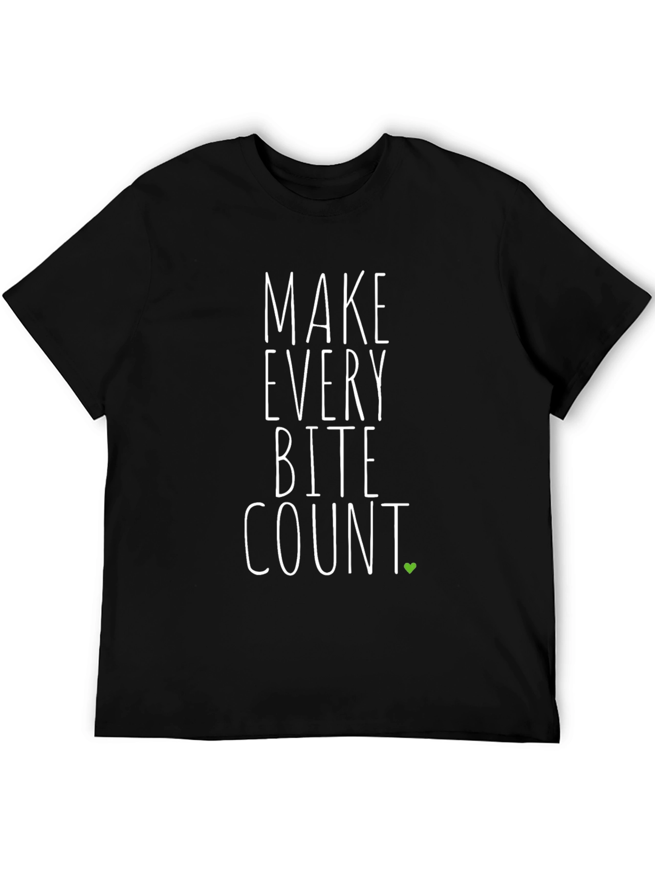 Make Every Bite Count Tee - Soft Cotton Blend