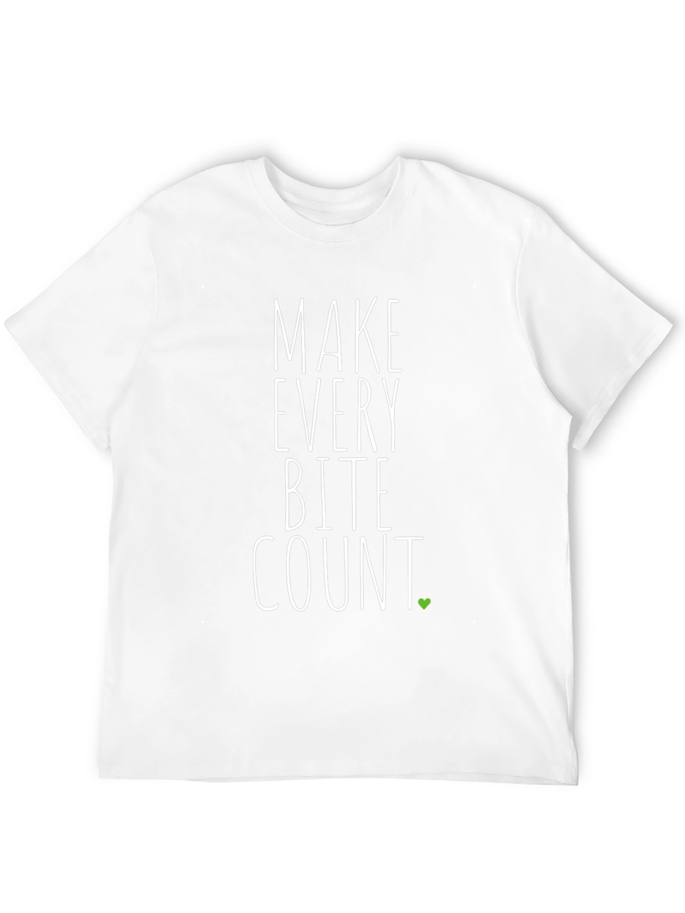 Make Every Bite Count Tee - Soft Cotton Blend