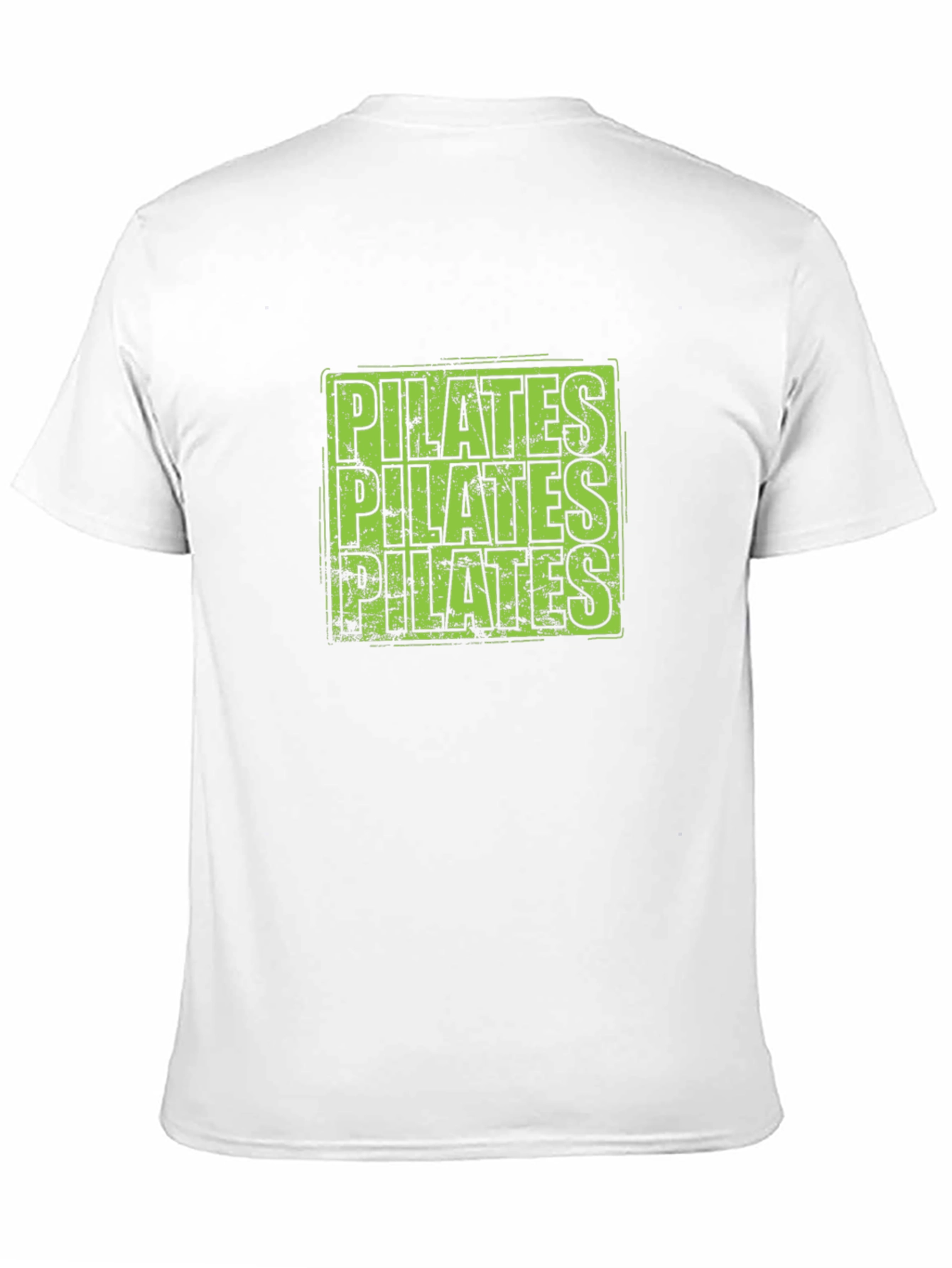Pilates Graphic Tee - Black Cotton T-Shirt