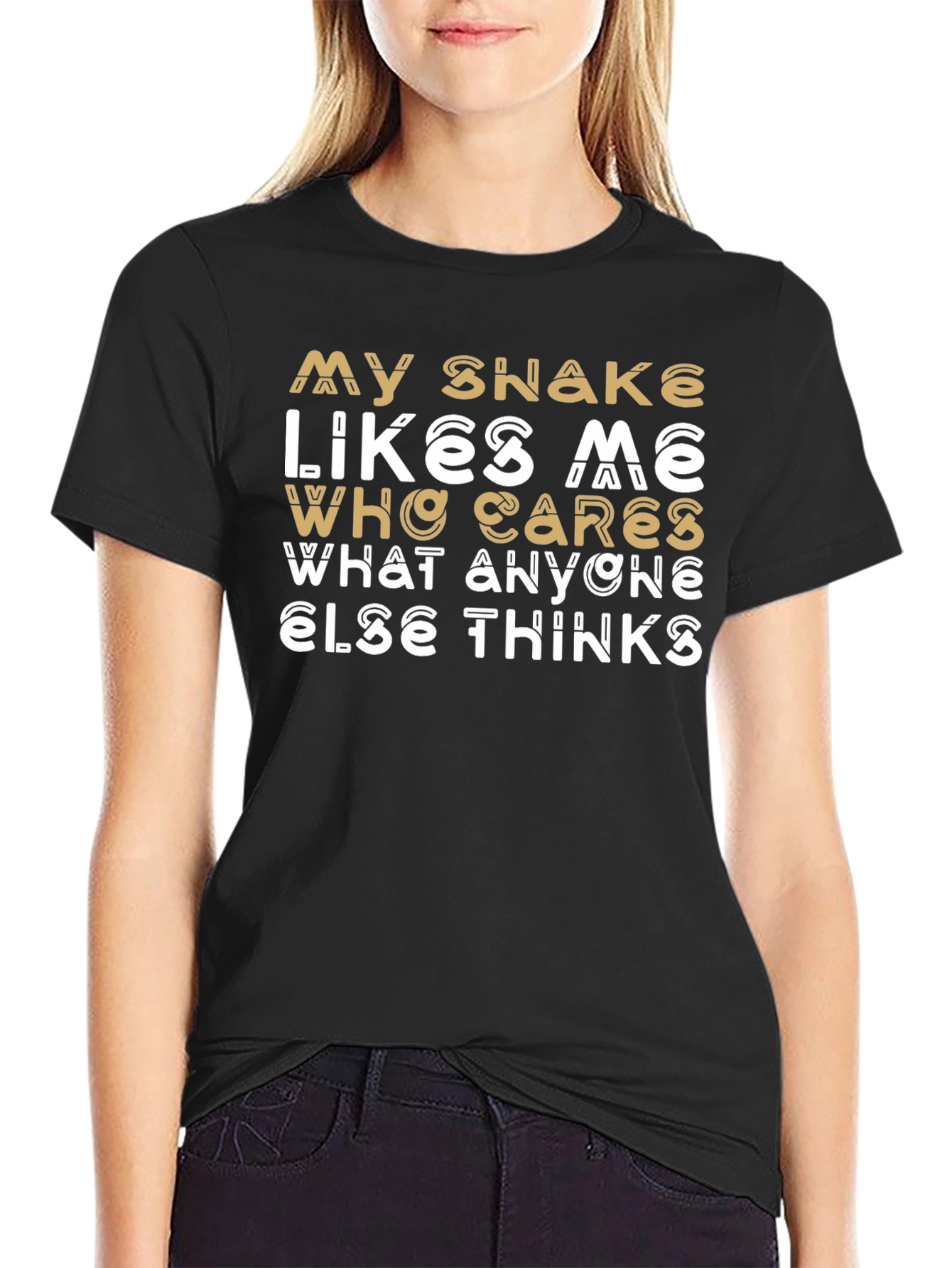 My Snake Likes Me Graphic Tee
