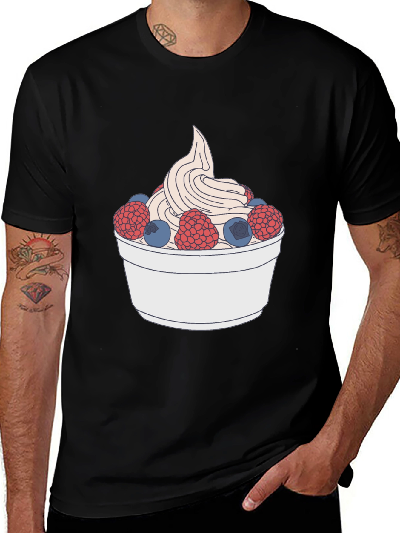 Dessert Graphic Tee - Trendy & Delicious