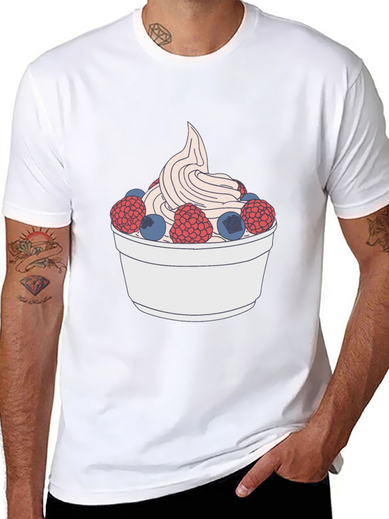 Dessert Graphic Tee - Trendy & Delicious