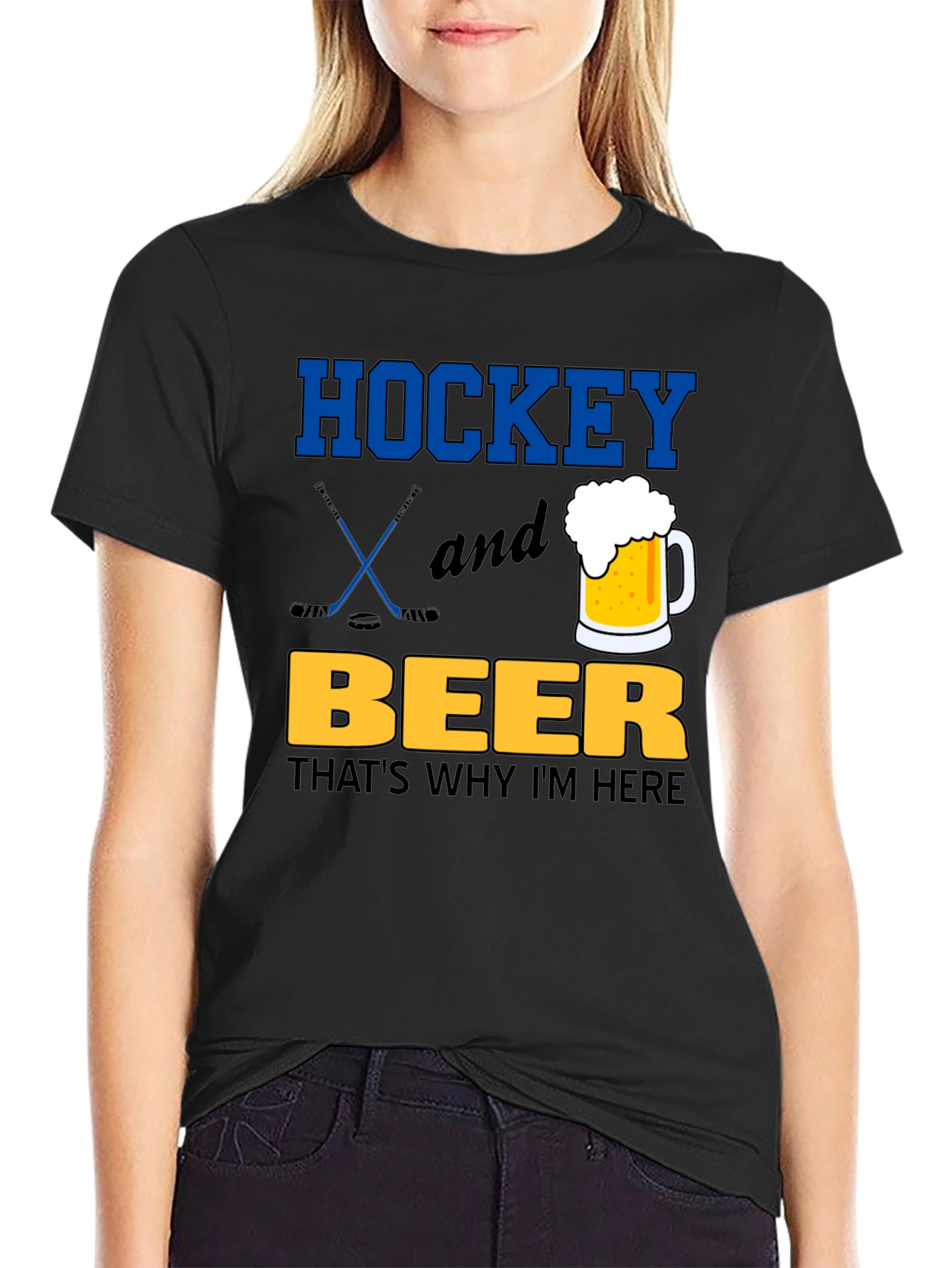 Hockey and Beer T-Shirt