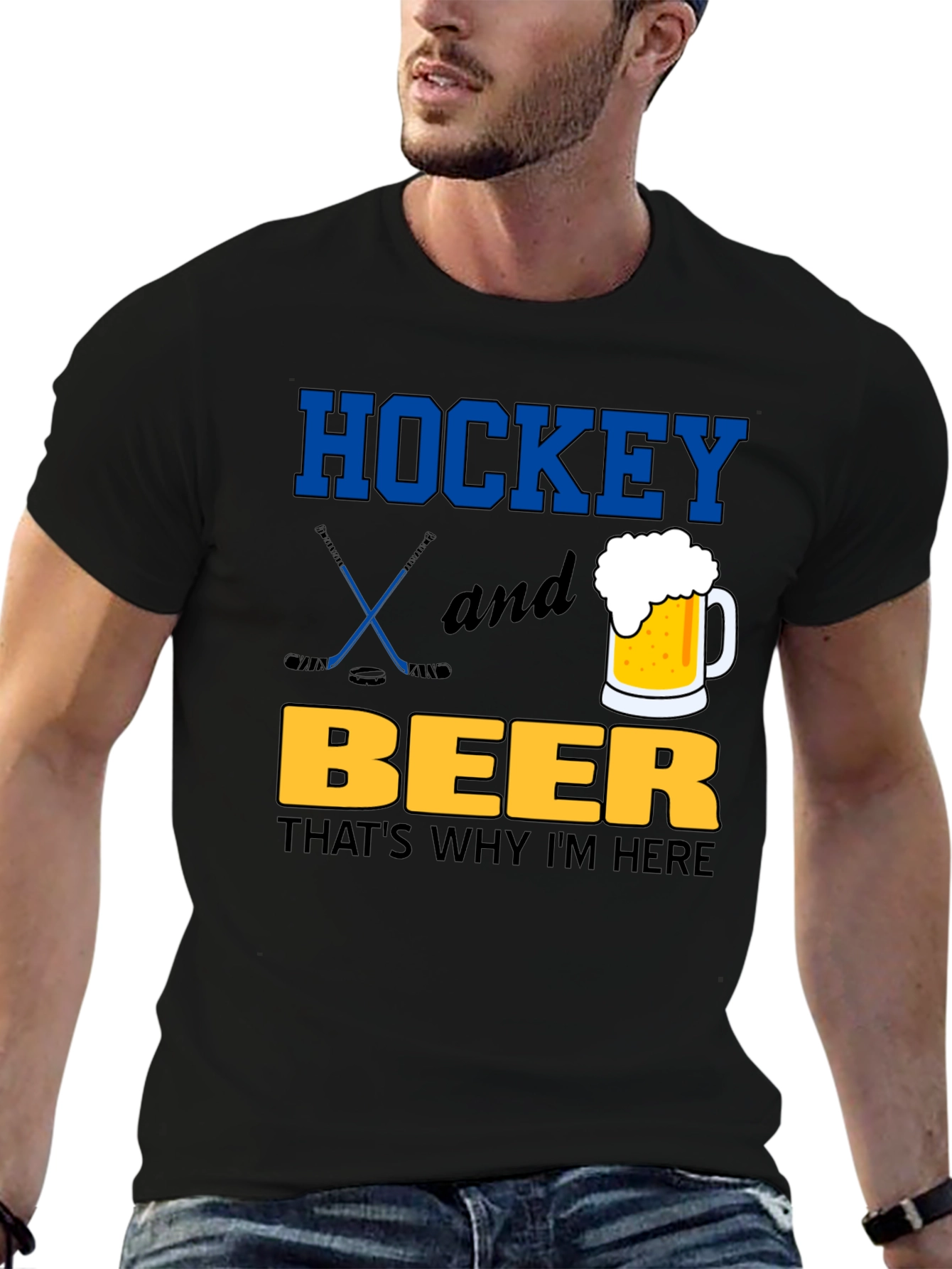 Hockey and Beer T-Shirt