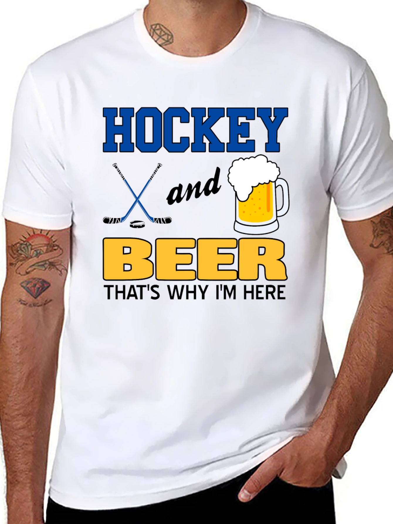 Hockey and Beer T-Shirt