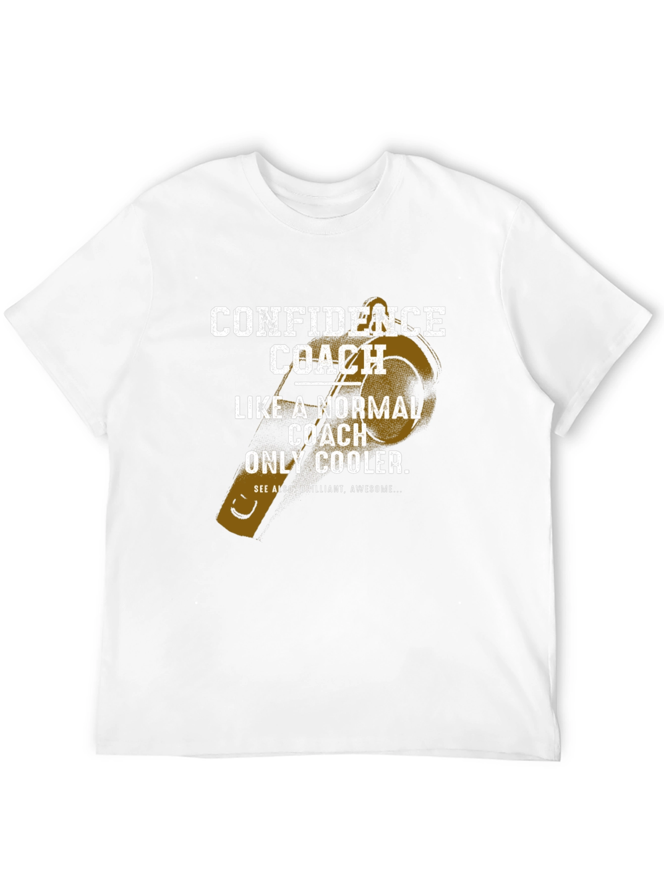 Confidence Coach T-Shirt - Cool Coach Tee