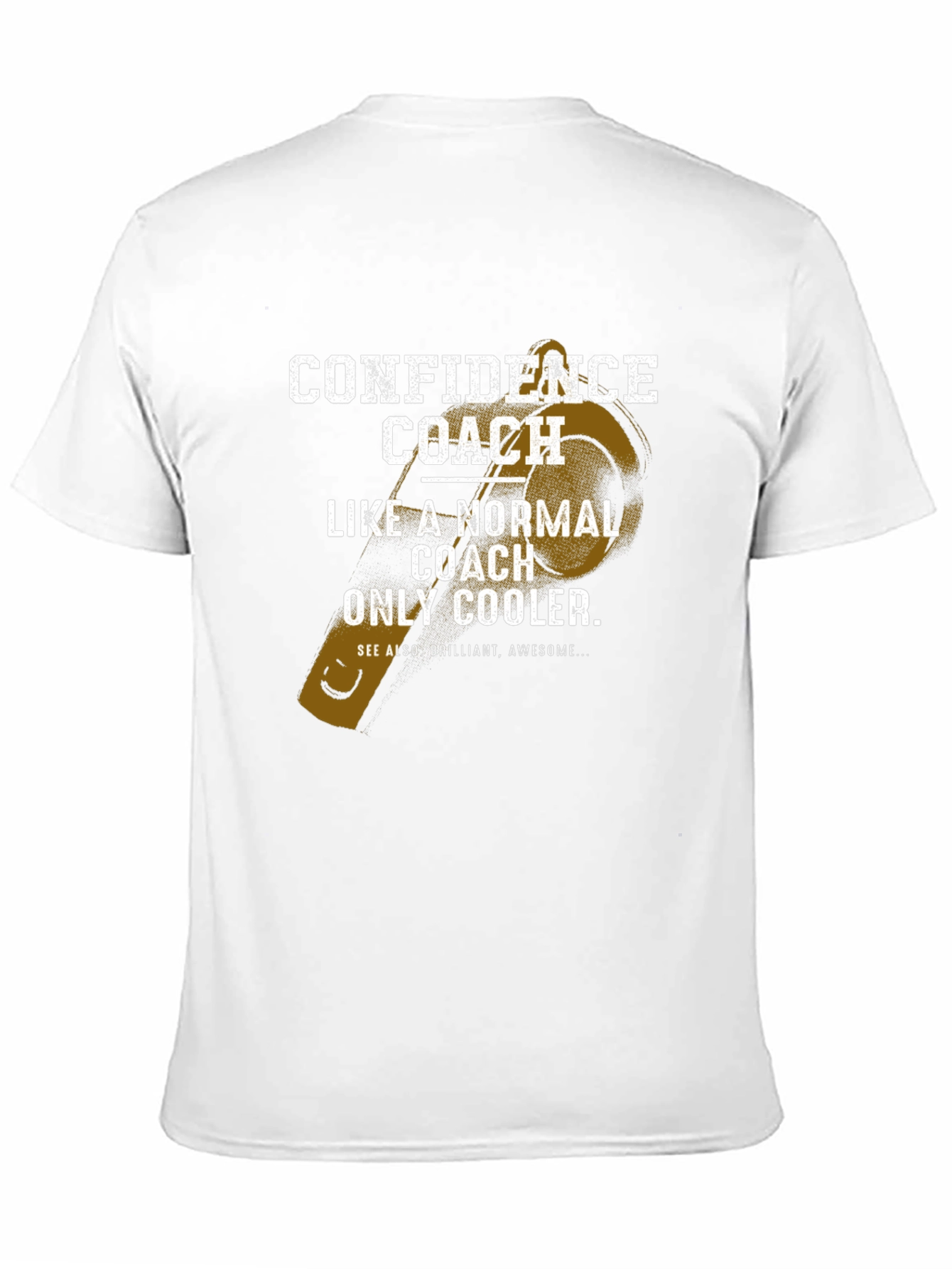 Confidence Coach T-Shirt - Cool Coach Tee