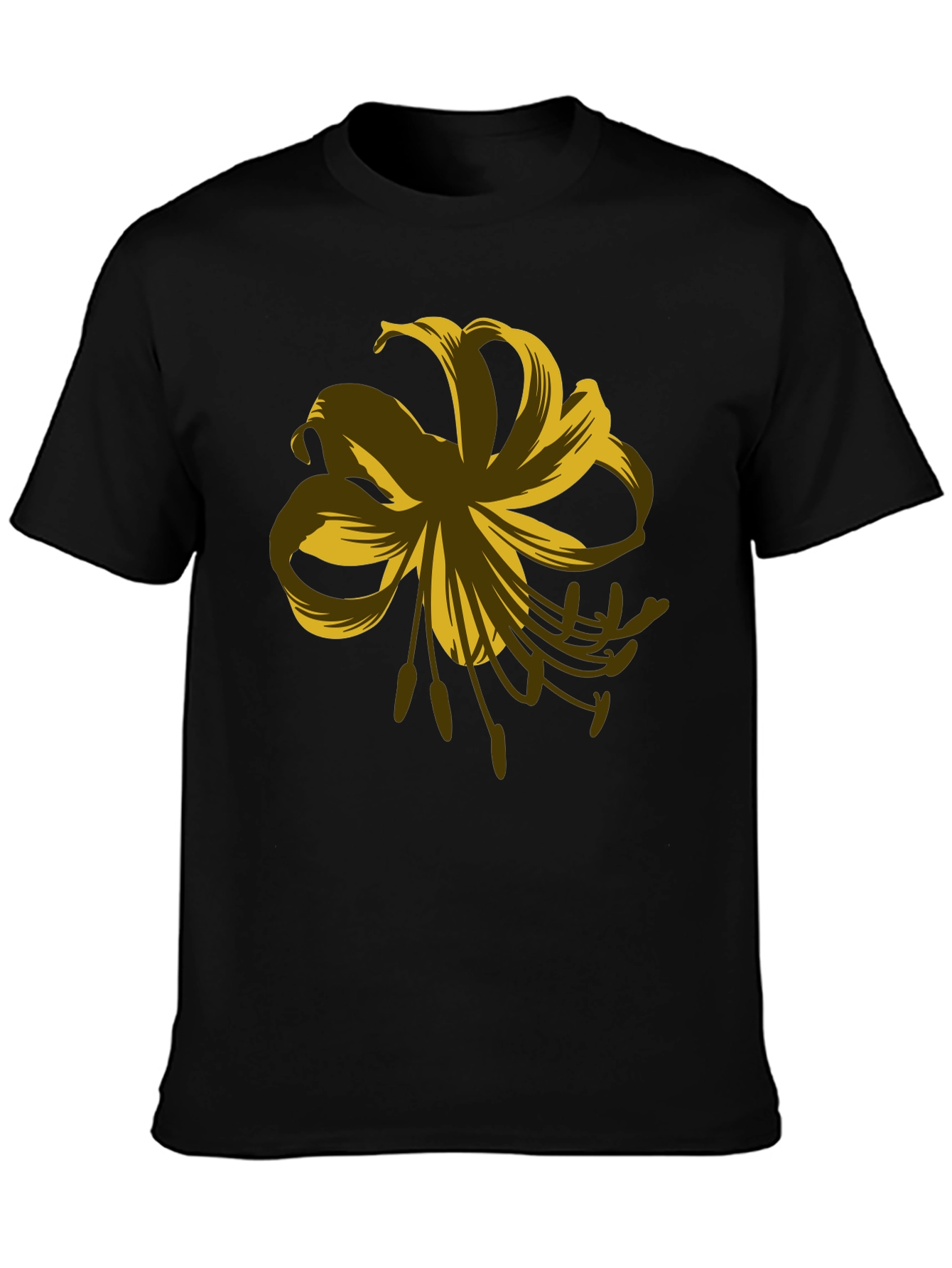 Floral Graphic Print T-Shirt - Stylish Casual Wear