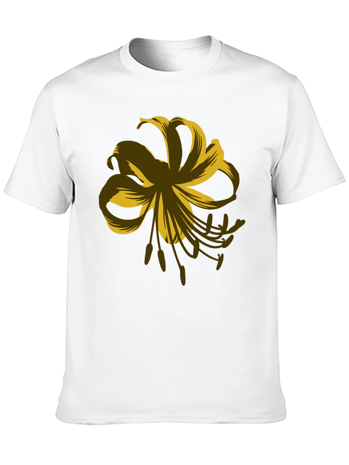 Floral Graphic Print T-Shirt - Stylish Casual Wear