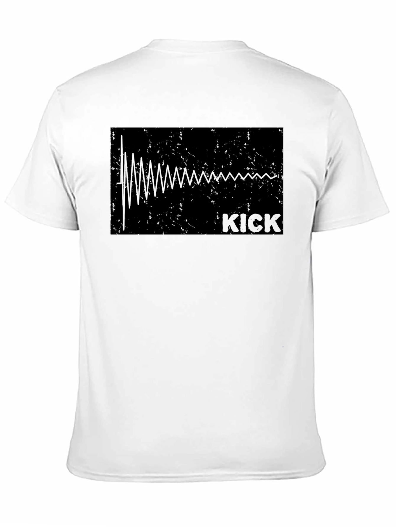Kick Waveform Graphic Tee - Black
