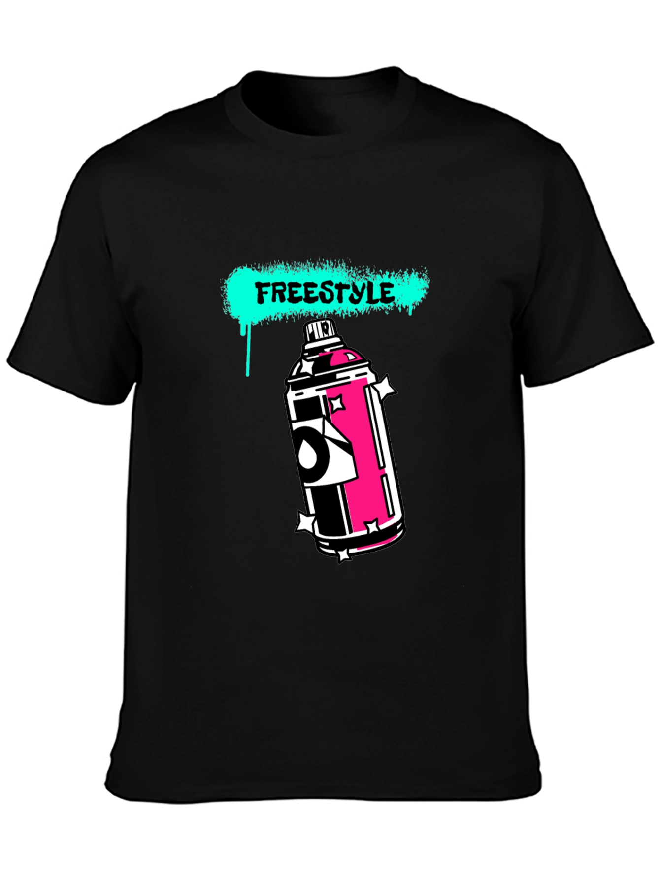 Freestyle Graphic T-Shirt - Urban Streetwear Tee