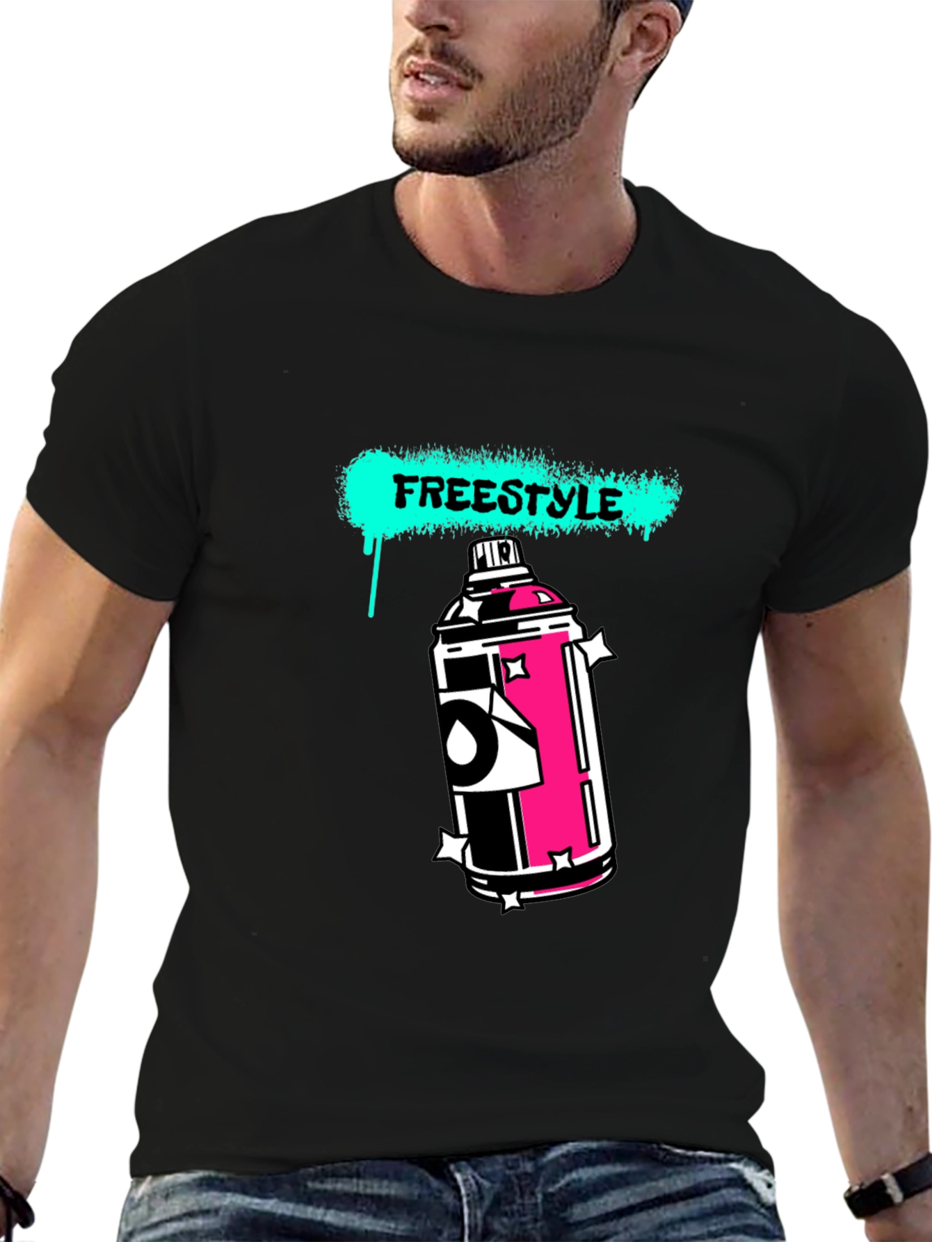 Freestyle Graphic T-Shirt - Urban Streetwear Tee