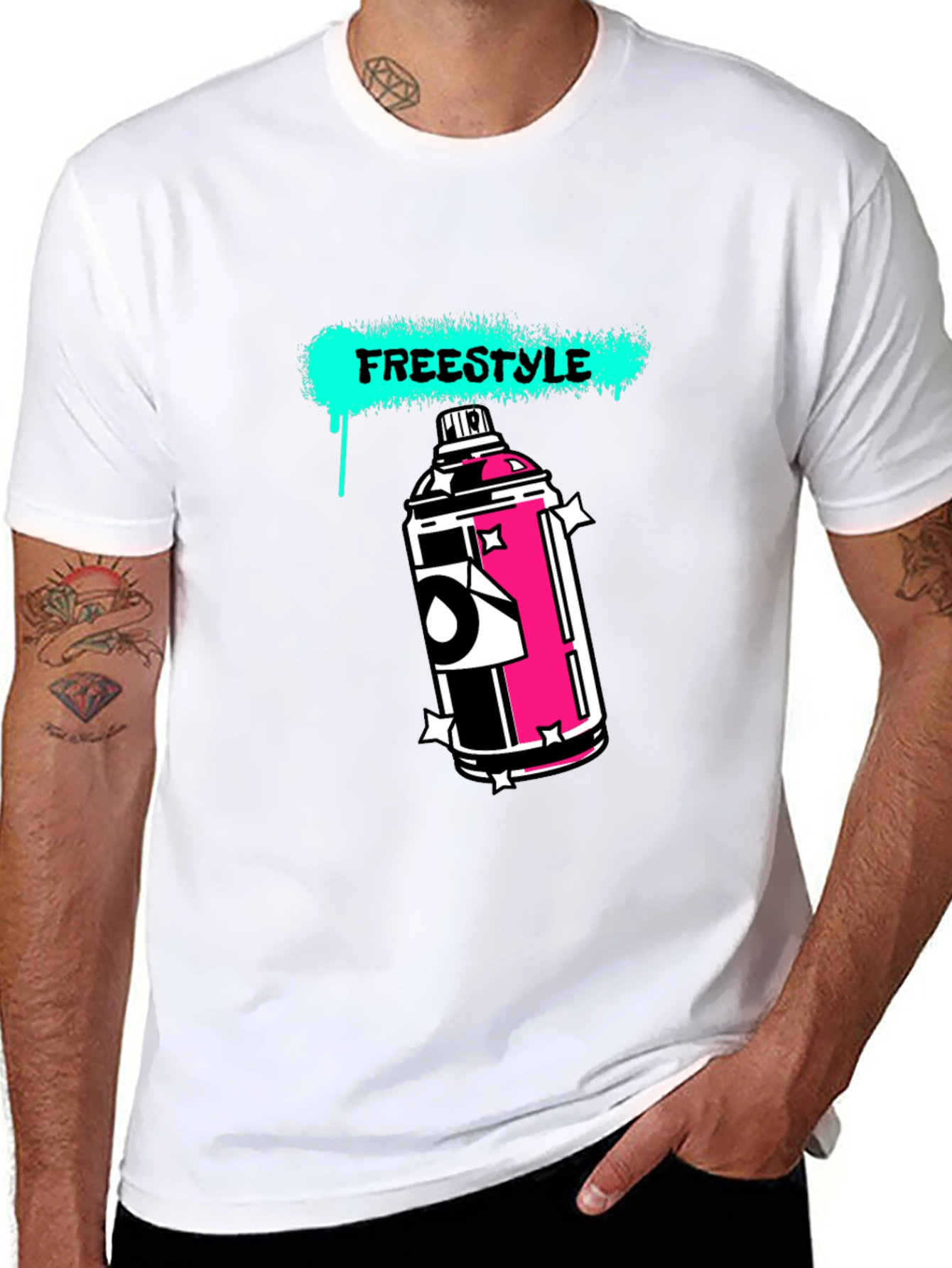 Freestyle Graphic T-Shirt - Urban Streetwear Tee