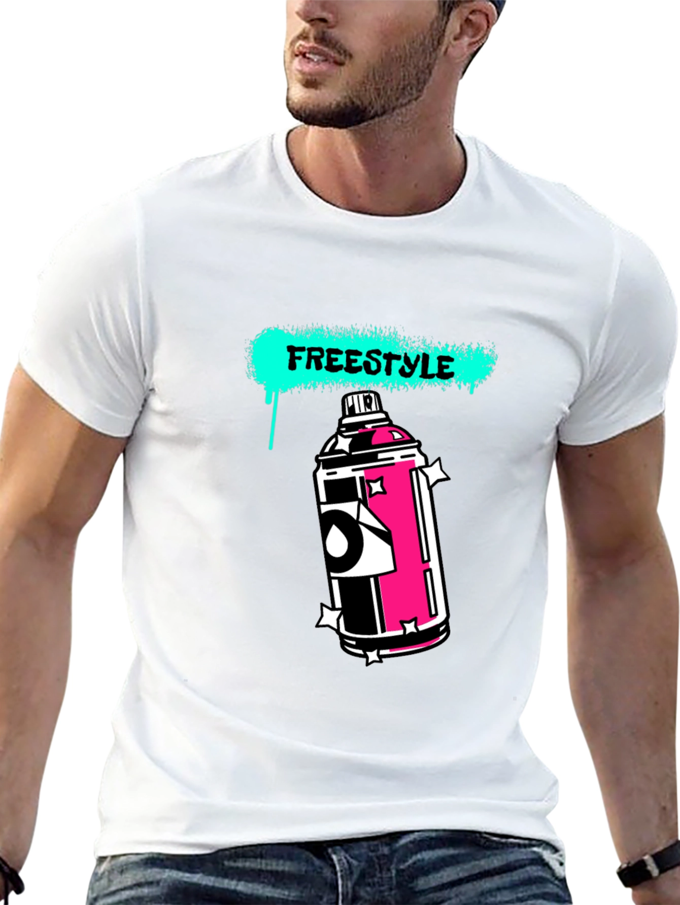 Freestyle Graphic T-Shirt - Urban Streetwear Tee