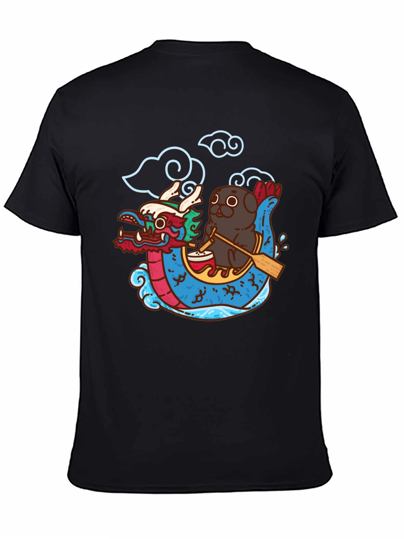 Dragon Boat Festival Pug T-Shirt