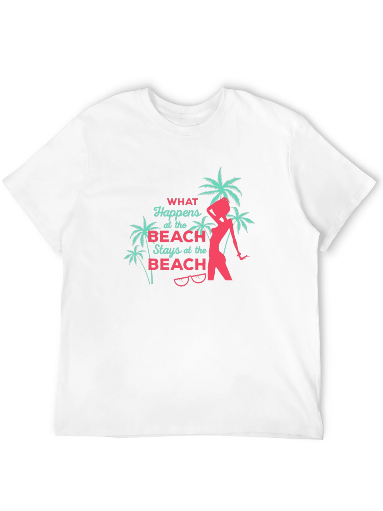 Beach Vibes Black T-Shirt
